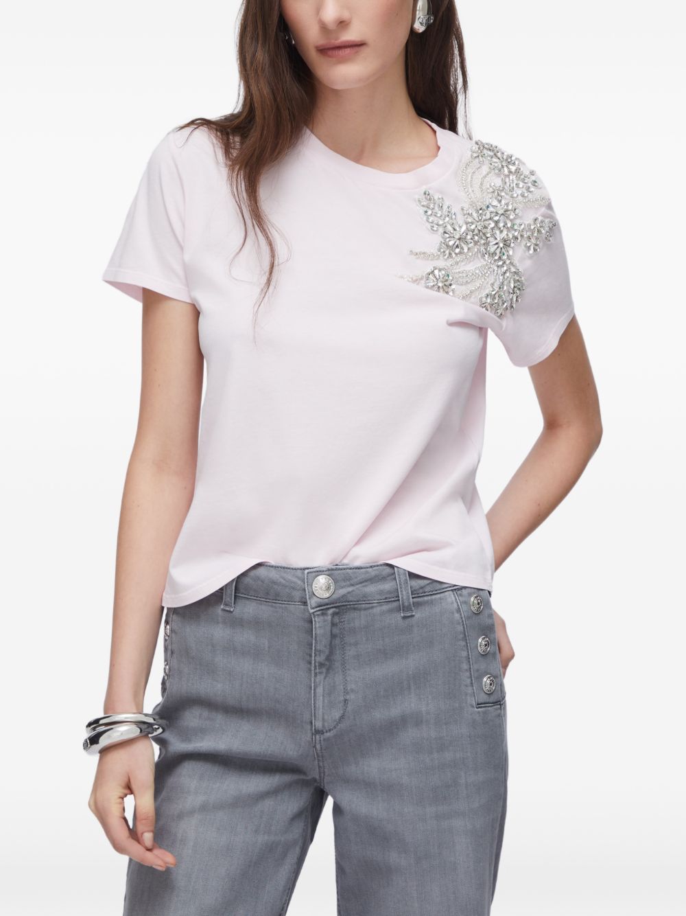 Liu Jo T-shirts and Polos CA6010J3868P9749 (LIU•JO / Tシャツ・カットソー ) | LIU•JO (リュー・ジョー)(5)