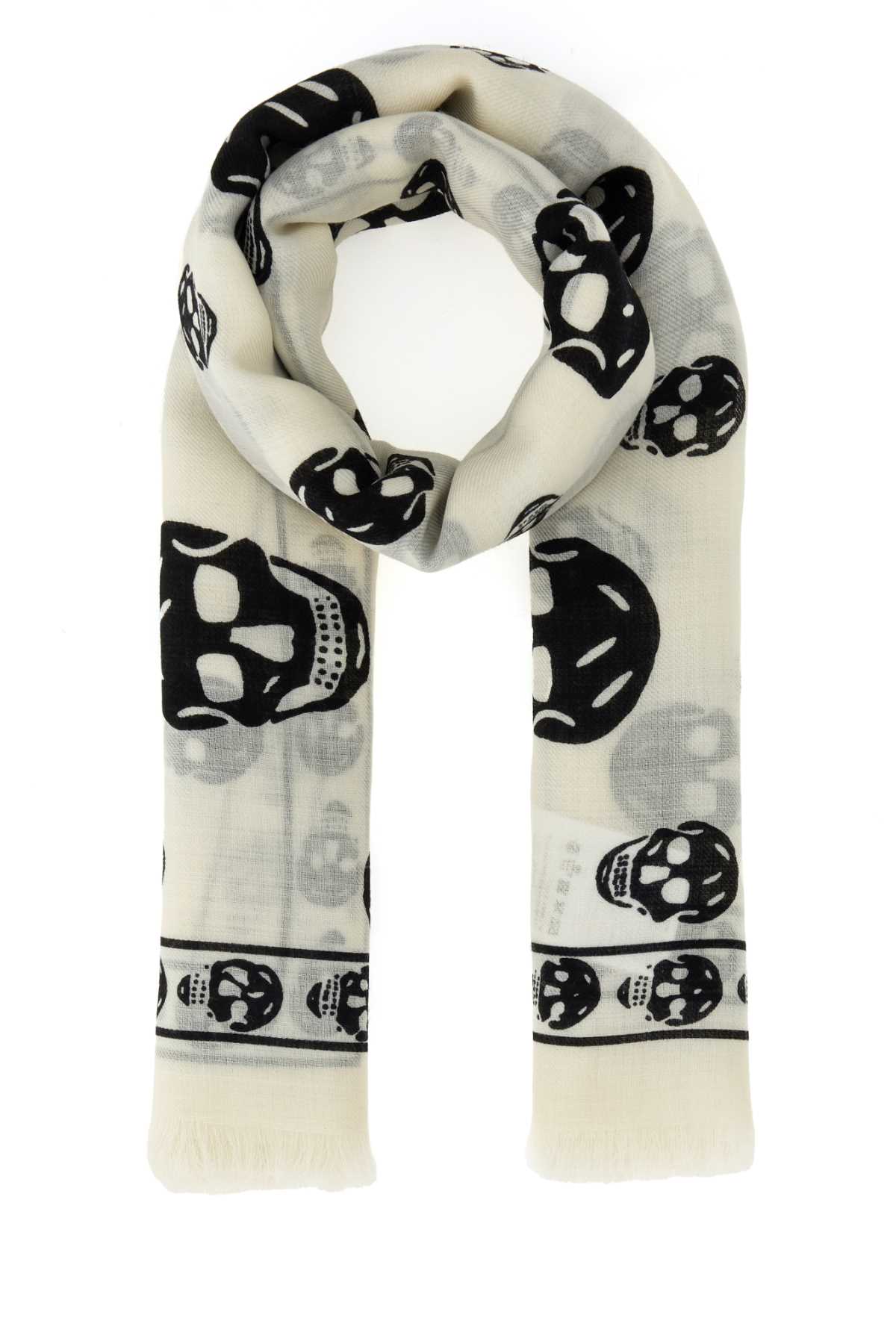 Printed chiffon foulard 8078893222Q9260 (Alexander McQUEEN / スカーフ・マフラー ) | Alexander McQUEEN (アレキサンダー・マックイーン)