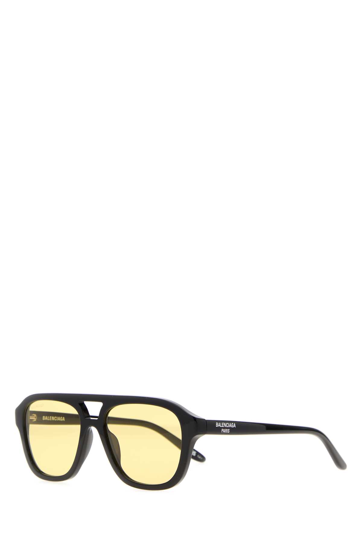 Black acetate Pilot Daily sunglasses 870674T00391947 (Balenciaga / サングラス・アイウェア ) | Balenciaga (バレンシアガ)