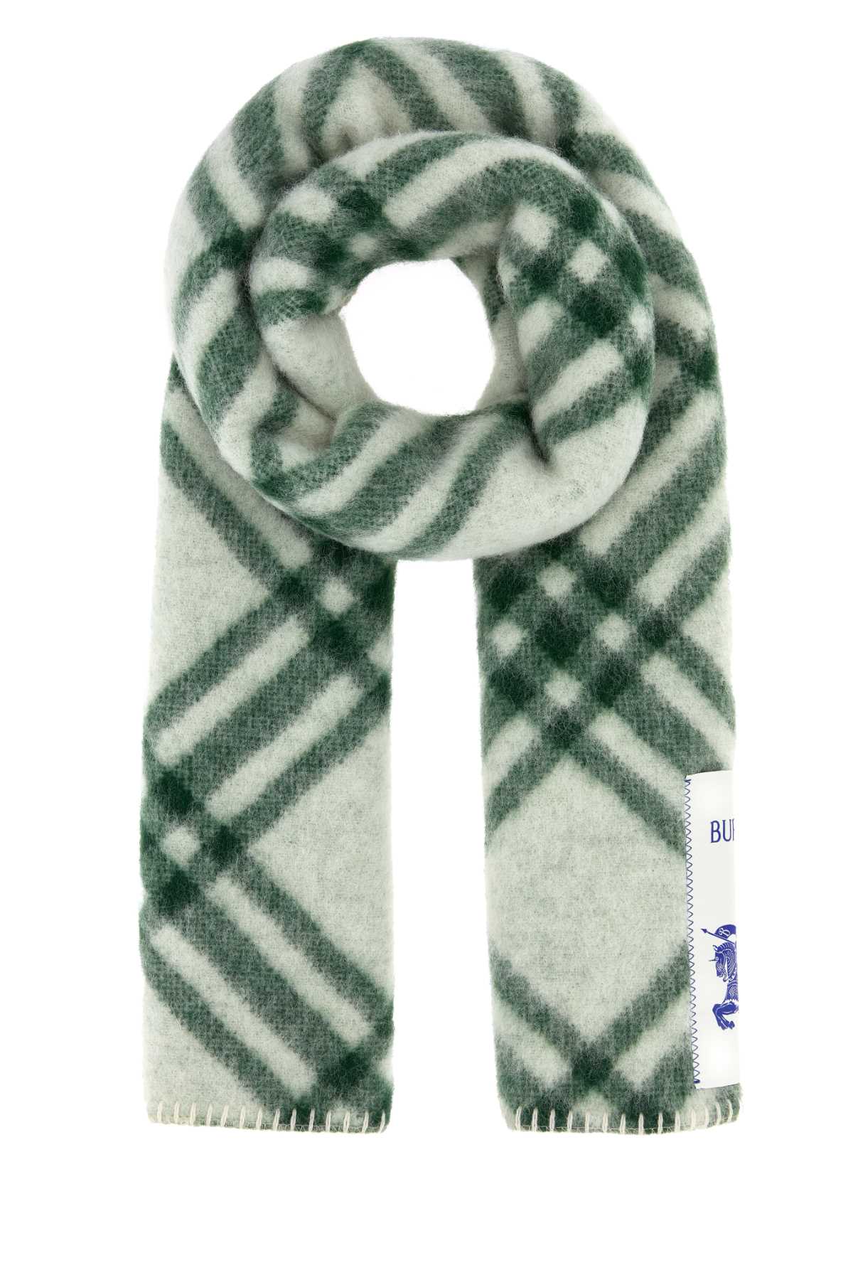 Embroidered wool scarf 8125832C5132 (Burberry / スカーフ・マフラー ) | Burberry (バーバリー)