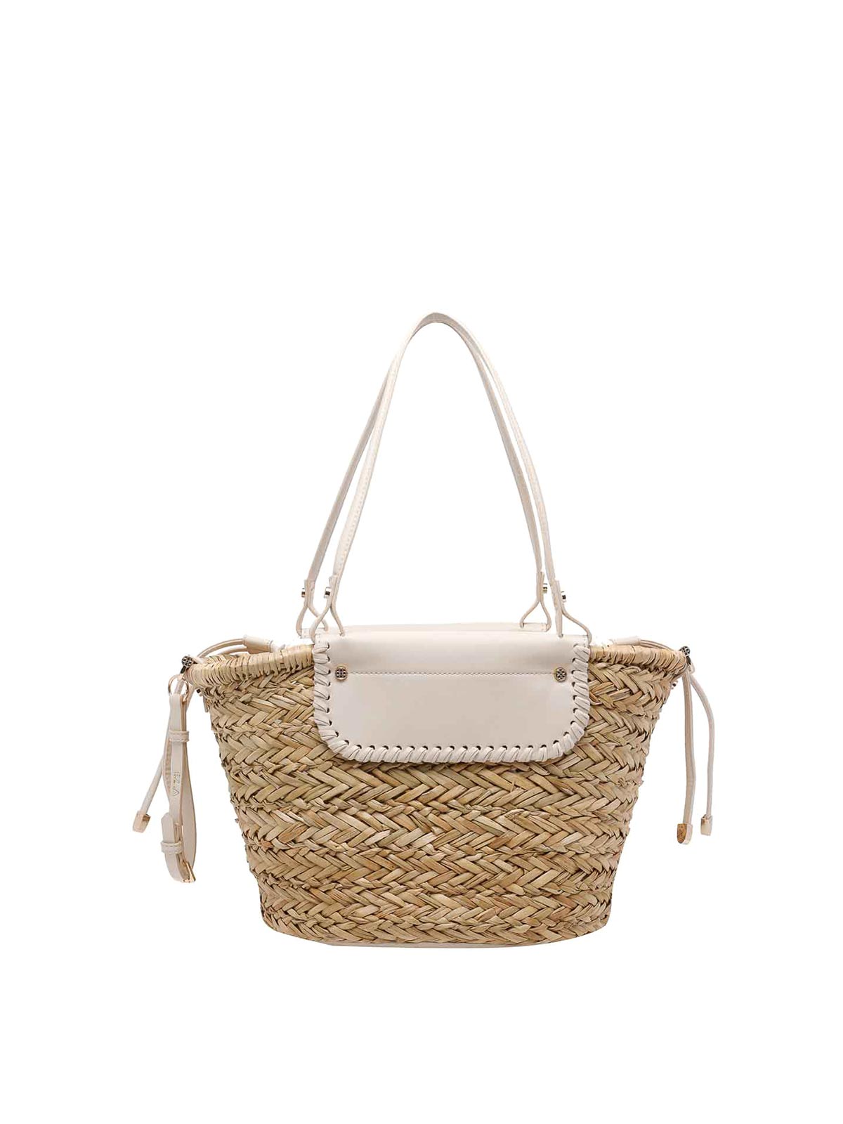 Off White Naturale Vanna Shopping Bag 73BS9N201OFFWHITENATURALE (V°73 / トートバッグ ) | V°73 (ヴィ セッタンタトレ)(2)