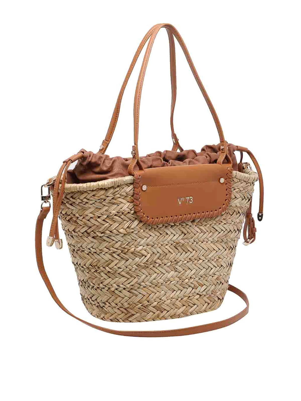 Vanna Shopping Bag 73BS9N201CUOIONATURALE (V°73 / トートバッグ ) | V°73 (ヴィ セッタンタトレ)(1)
