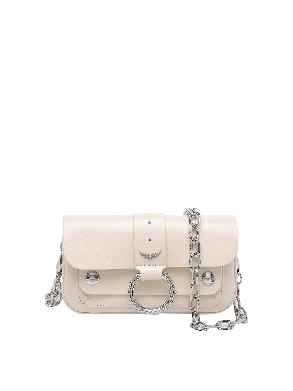 E Wwhite Kate Crossbody Bag LWBA04350100 (ZADIG & VOLTAIRE / ハンドバッグ・ショルダーバッグ ) | ZADIG & VOLTAIRE (ザディグ エ ヴォルテール)