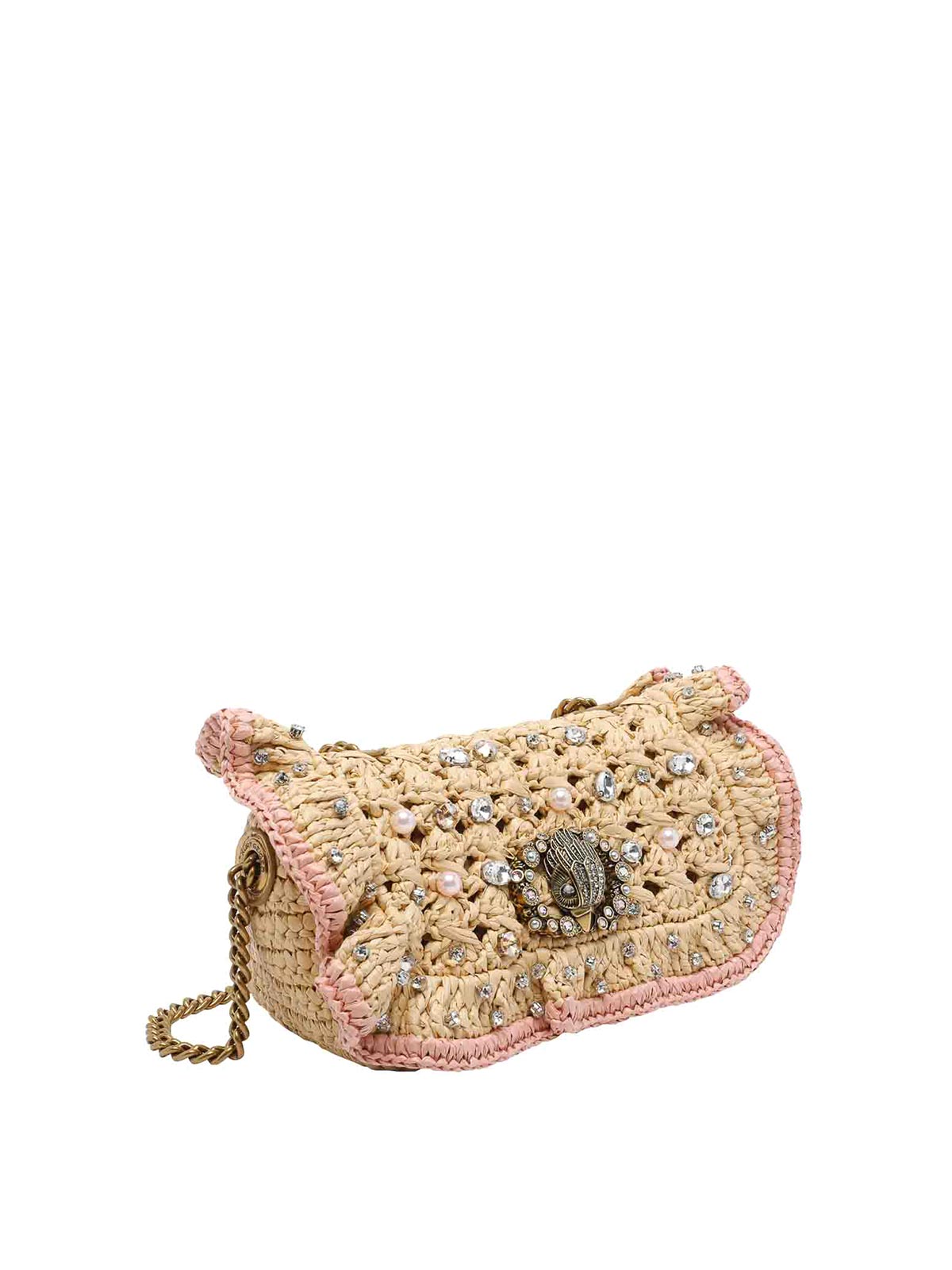 Beige Small Chelsea Ruffle Shoulder Bag 5584949999BEIGE (KURT GEIGER / ハンドバッグ・ショルダーバッグ ) | KURT GEIGER (カートガイガー)(1)