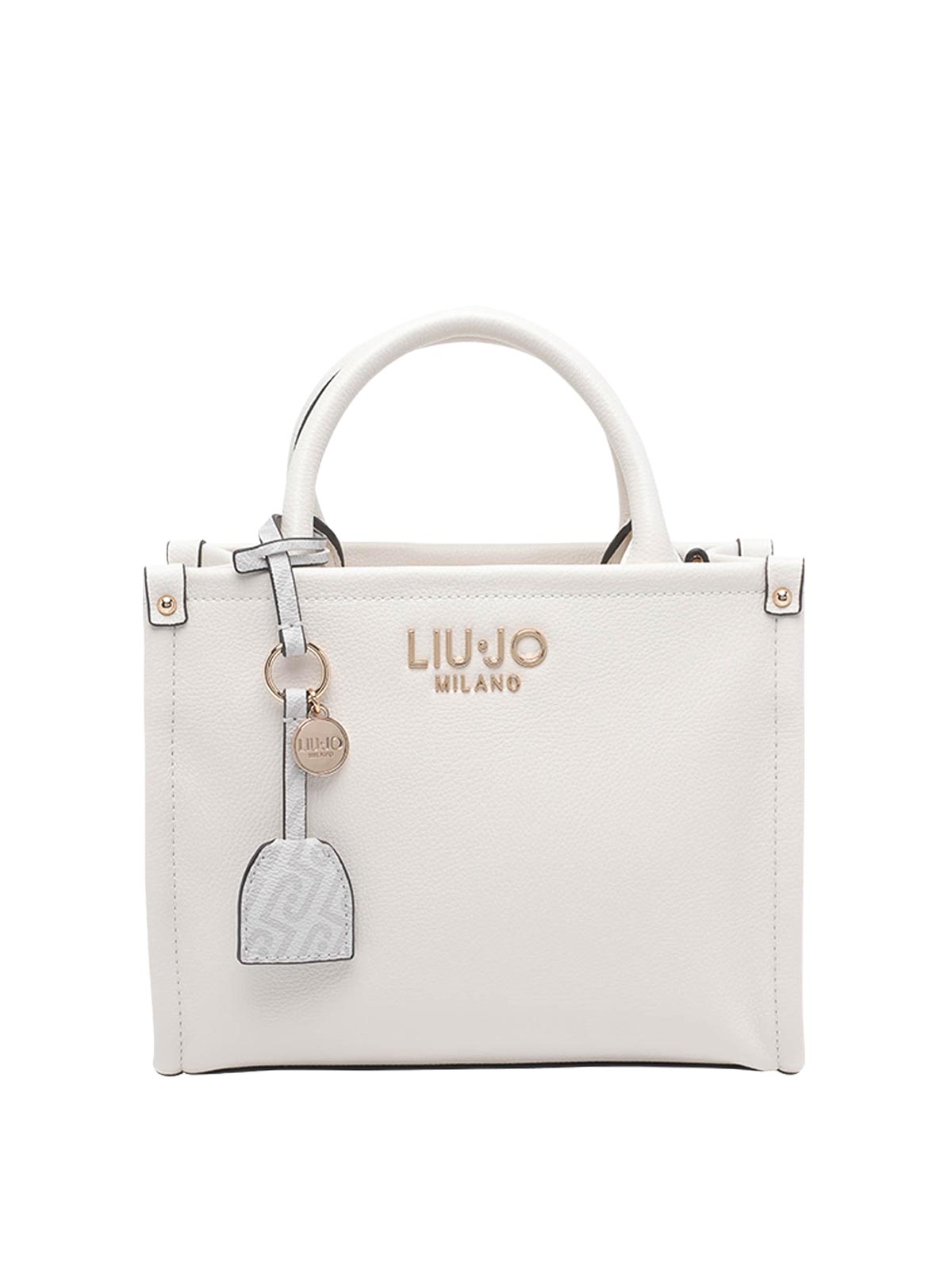 White Logo Animalier Tote Bag AA6192E1012X0459 (LIU•JO / トートバッグ ) | LIU•JO (リュー・ジョー)