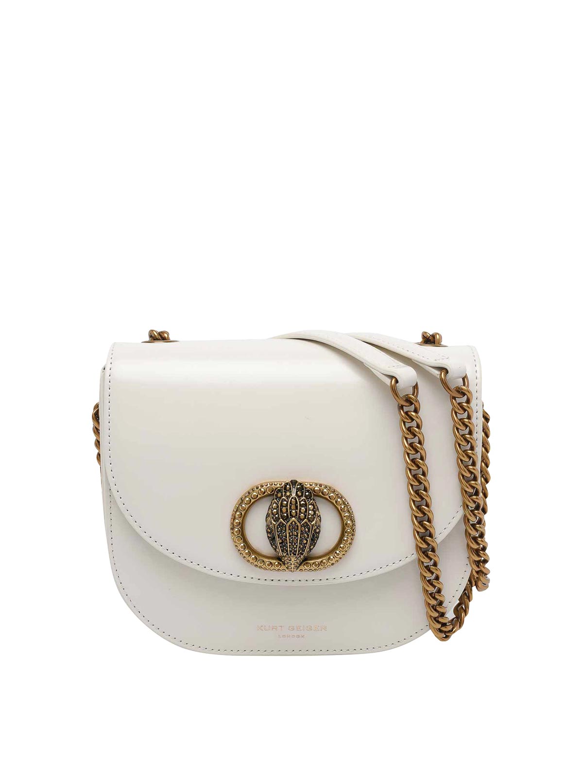 White Chelsea Crossbody Bag 3598341319BONE (KURT GEIGER / ハンドバッグ・ショルダーバッグ ) | KURT GEIGER (カートガイガー)