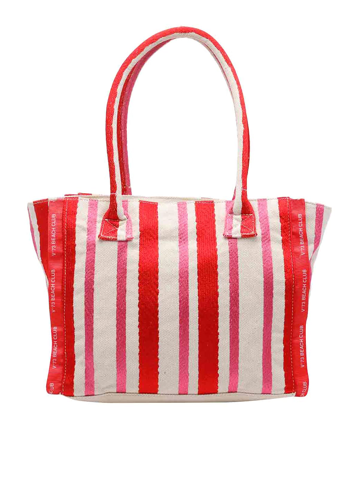 Ilene Shopping Bag 73BS9MV02RROSSOMULTICOLOR (V°73 / トートバッグ ) | V°73 (ヴィ セッタンタトレ)(2)