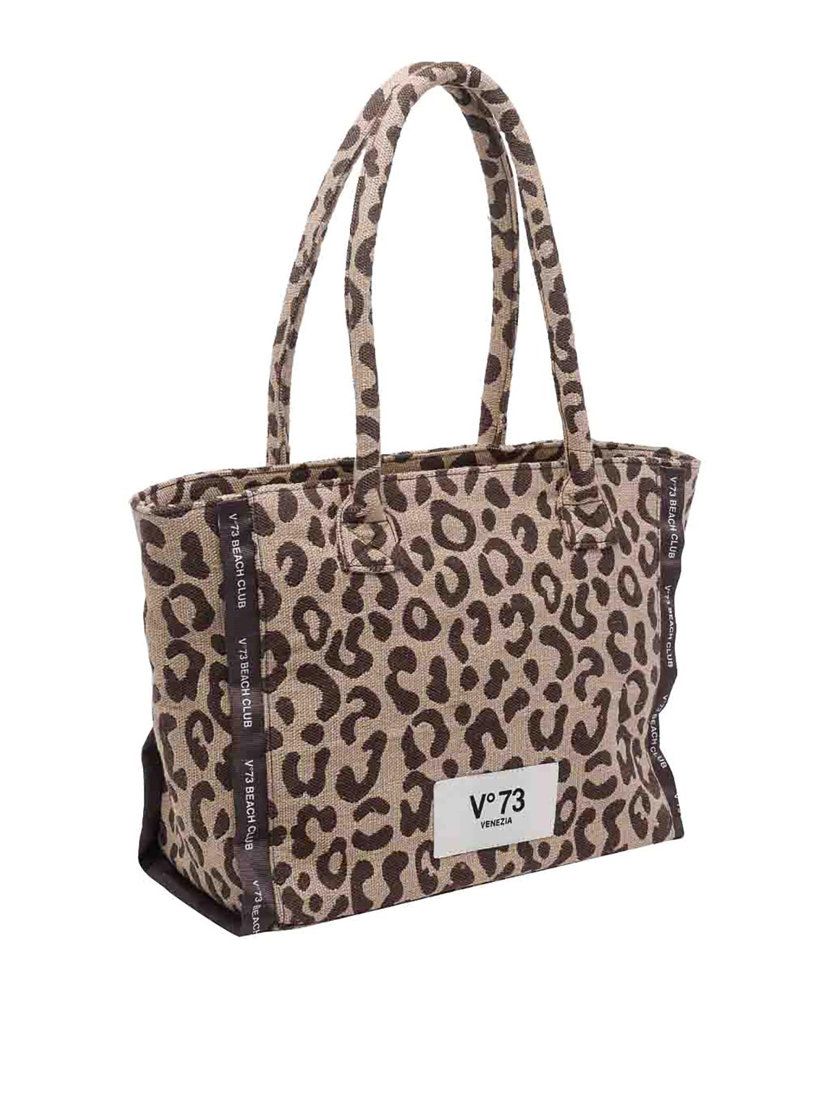 Beige/Moro Ilene Shopping Bag 73BS9MV02MBEIGEMORO (V°73 / トートバッグ ) | V°73 (ヴィ セッタンタトレ)(1)