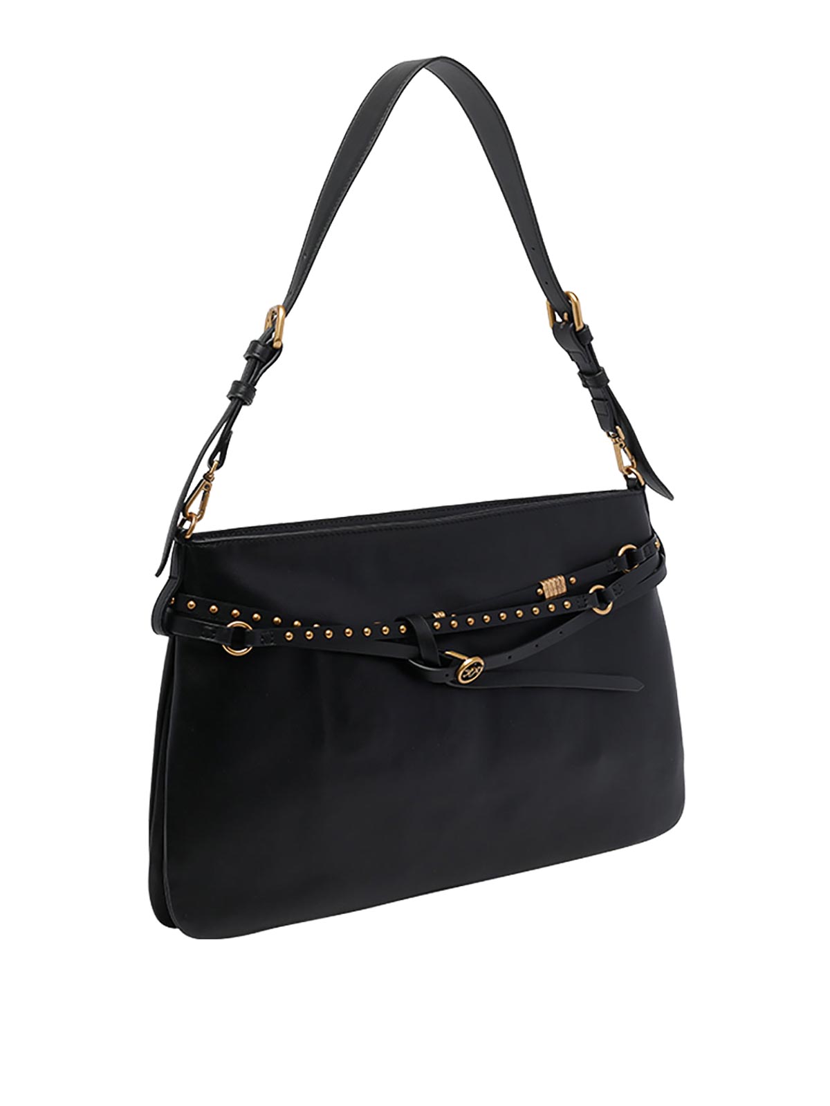 Black Big Shoulder Bag 105903A0QOZ99Q (PINKO / ハンドバッグ・ショルダーバッグ ) | PINKO (ピンコ)(1)