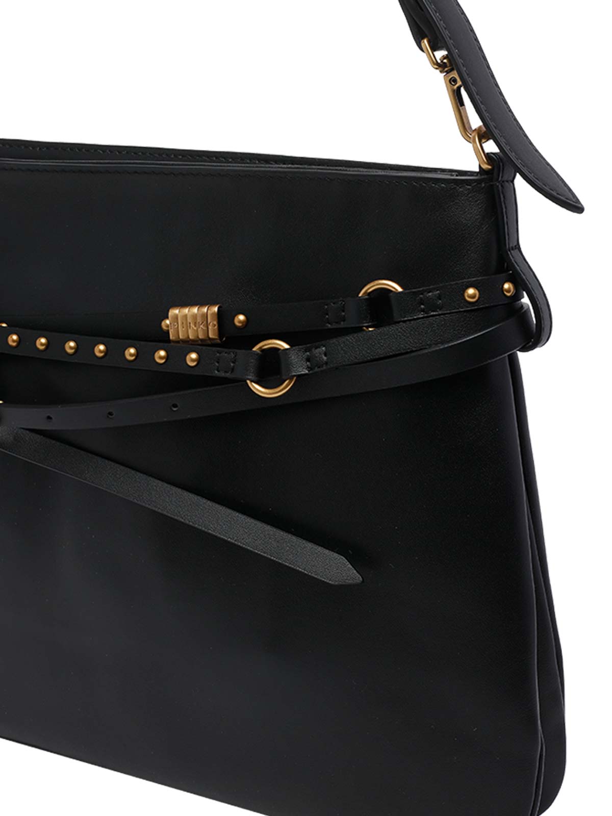 Black Big Shoulder Bag 105903A0QOZ99Q (PINKO / ハンドバッグ・ショルダーバッグ ) | PINKO (ピンコ)(3)