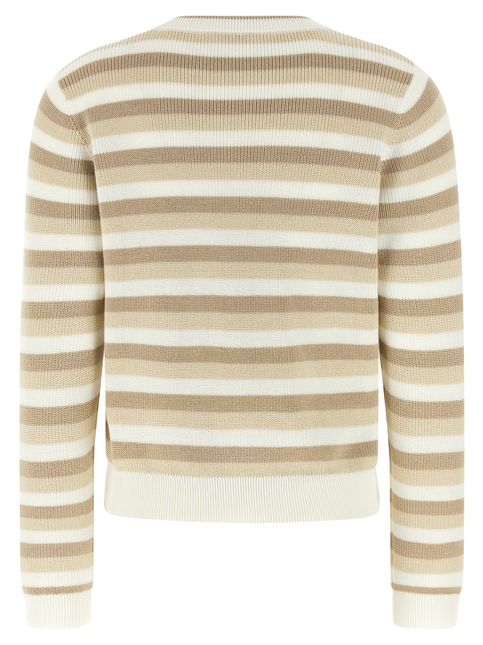 Striped cotton sweater M19271030CEI62 (Brunello Cucinelli / ニット・セーター・カーディガン ) | Brunello Cucinelli (ブルネロ・クチネリ)(1)