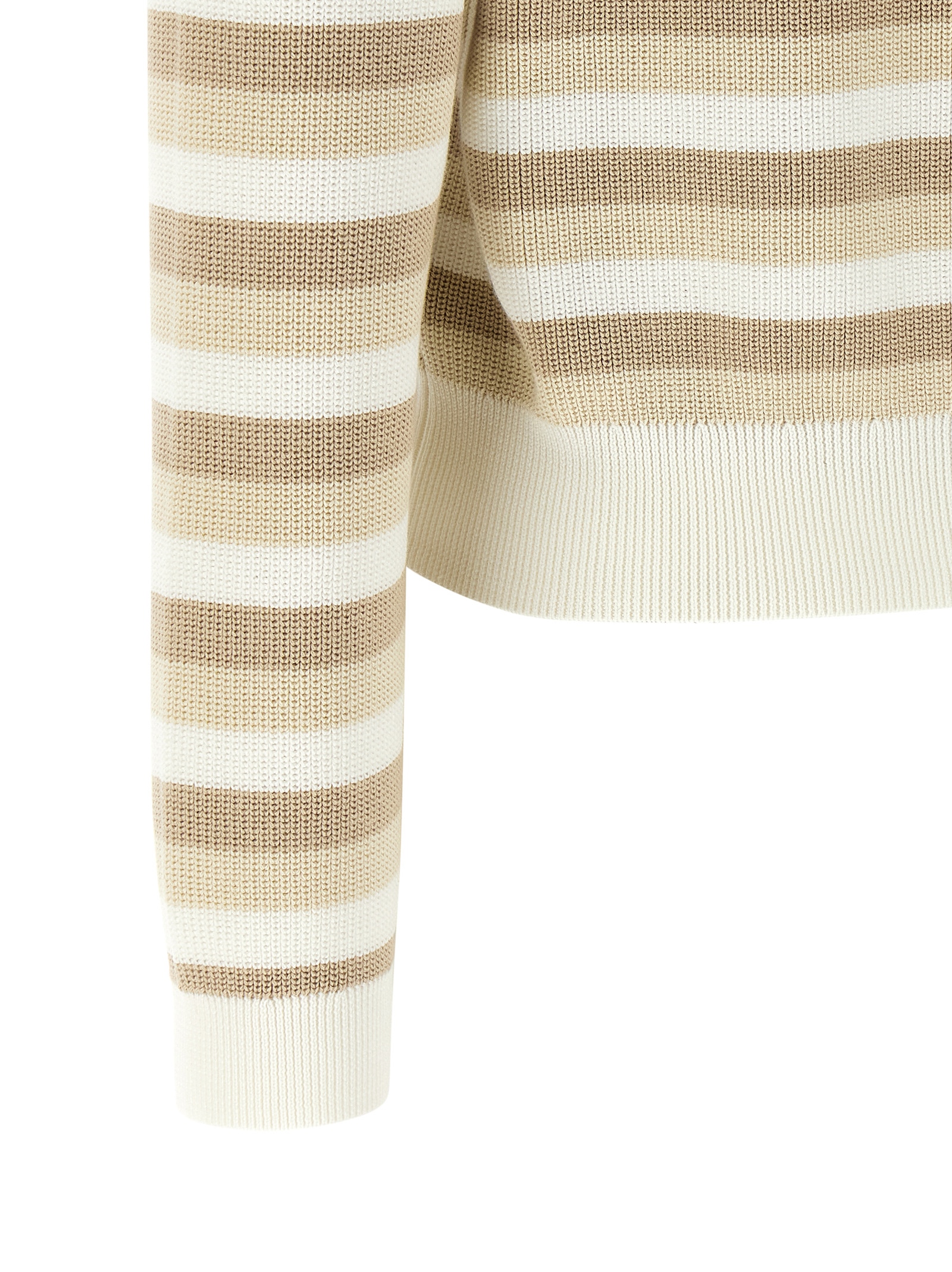 Striped cotton sweater M19271030CEI62 (Brunello Cucinelli / ニット・セーター・カーディガン ) | Brunello Cucinelli (ブルネロ・クチネリ)(3)