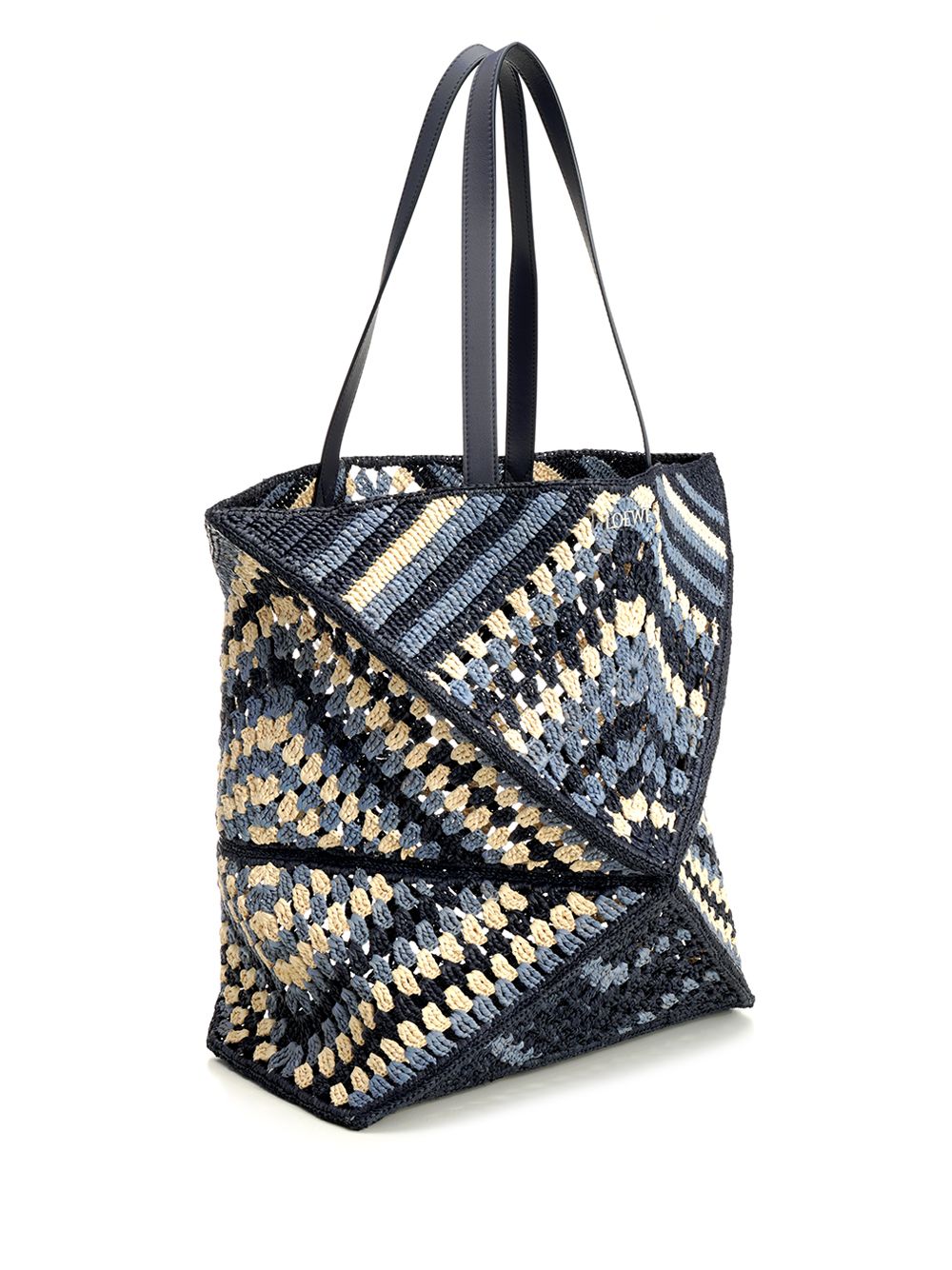 Puzzle Fold XL Tote Bag in raffia B779Q18X570150 (LOEWE / ハンドバッグ・ショルダーバッグ ) | LOEWE (ロエベ)(1)