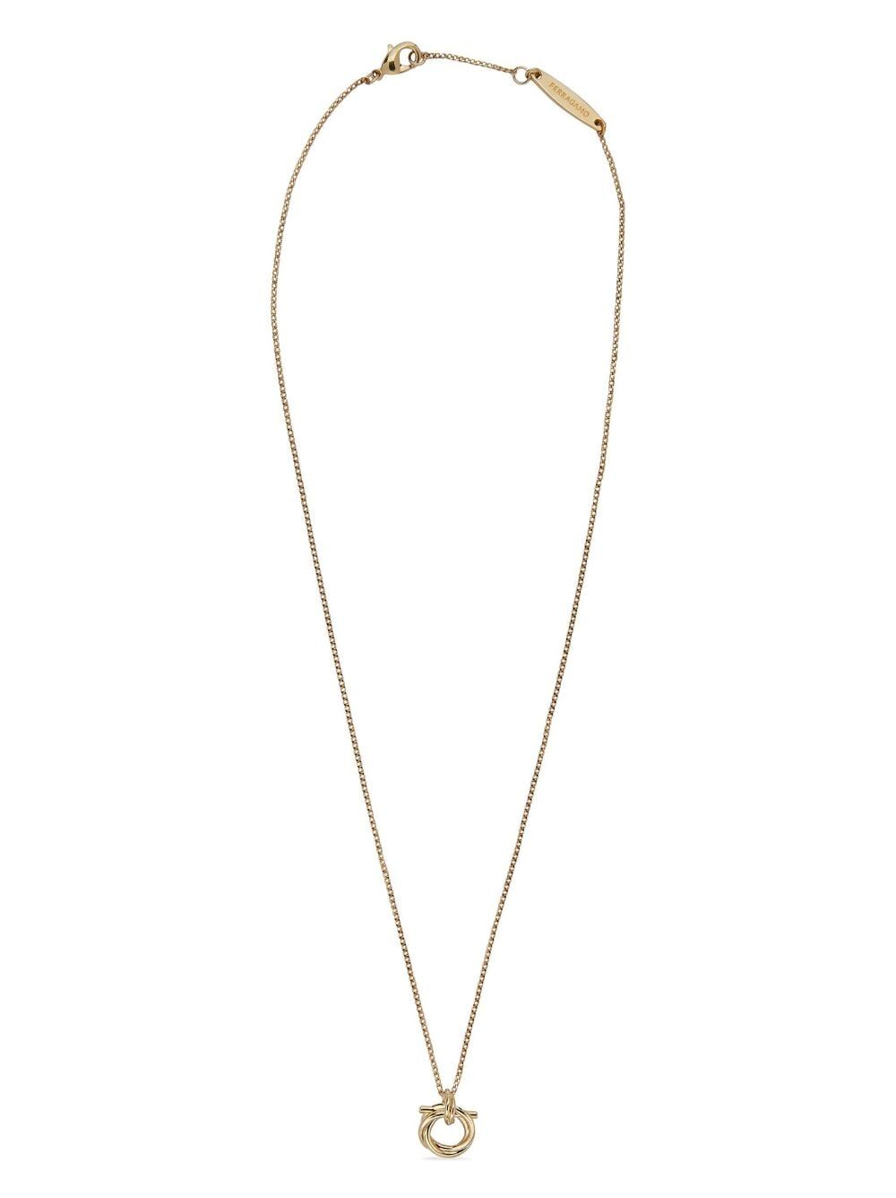 GANCINI TORCHON PENDANT NECKLACE 7606720765594ORO (FERRAGAMO / ネックレス ) | FERRAGAMO (フェラガモ)