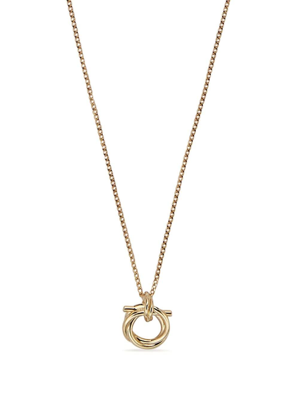 GANCINI TORCHON PENDANT NECKLACE 7606720765594ORO (FERRAGAMO / ネックレス ) | FERRAGAMO (フェラガモ)(2)