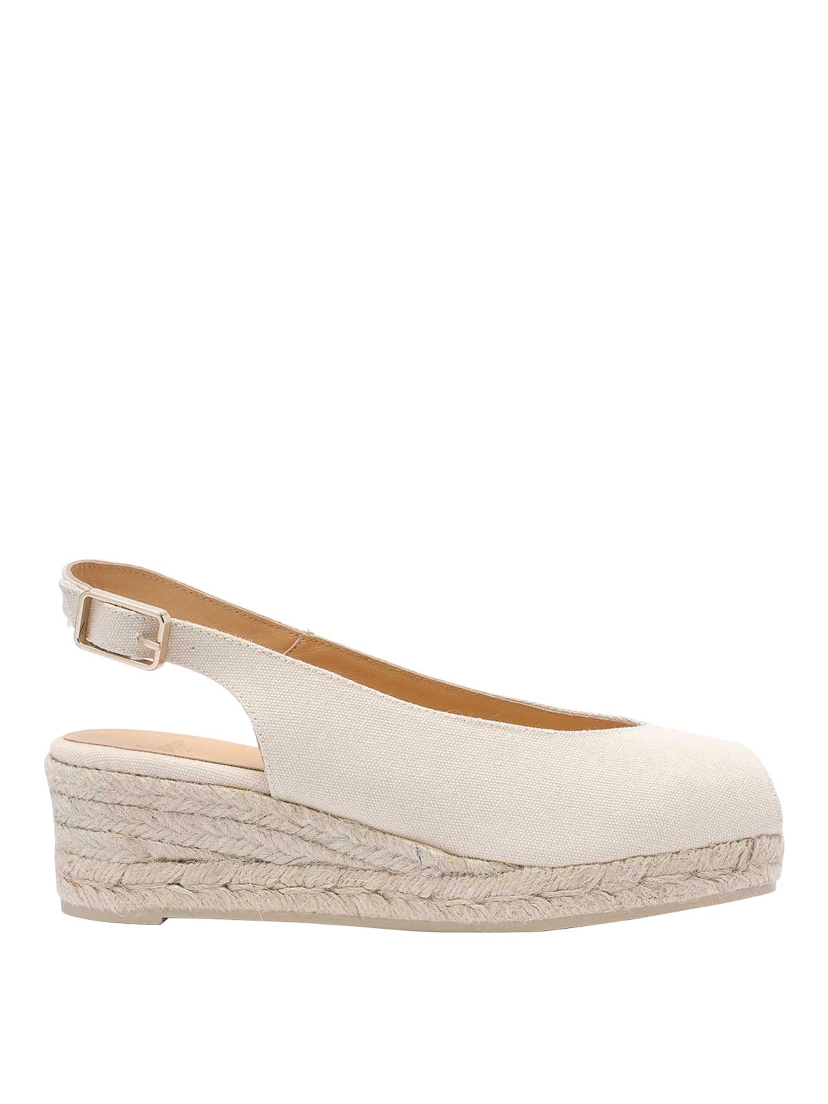 Ivory Dosalia Wedges 21006203 (Castañer / サンダル ) | Castañer (カスタニエール)
