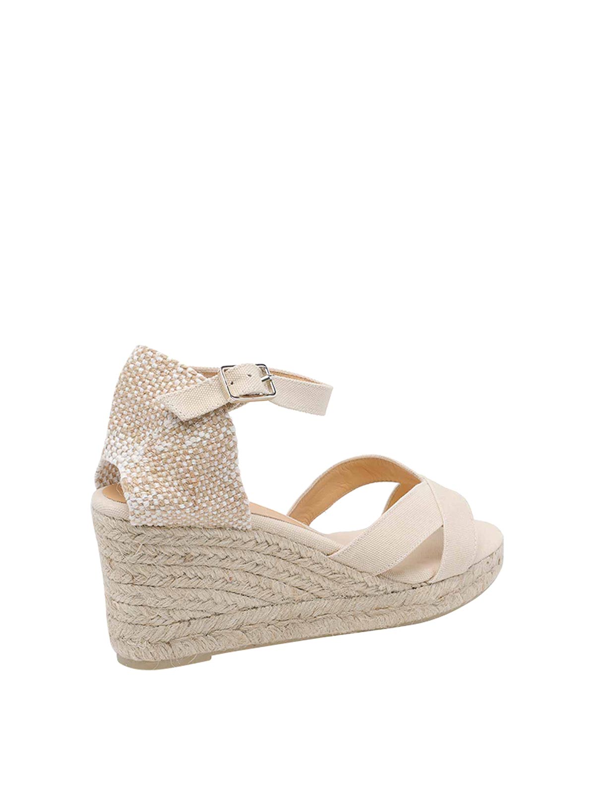 Ivory Bruna Wedges 25533203 (Castañer / サンダル ) | Castañer (カスタニエール)(2)