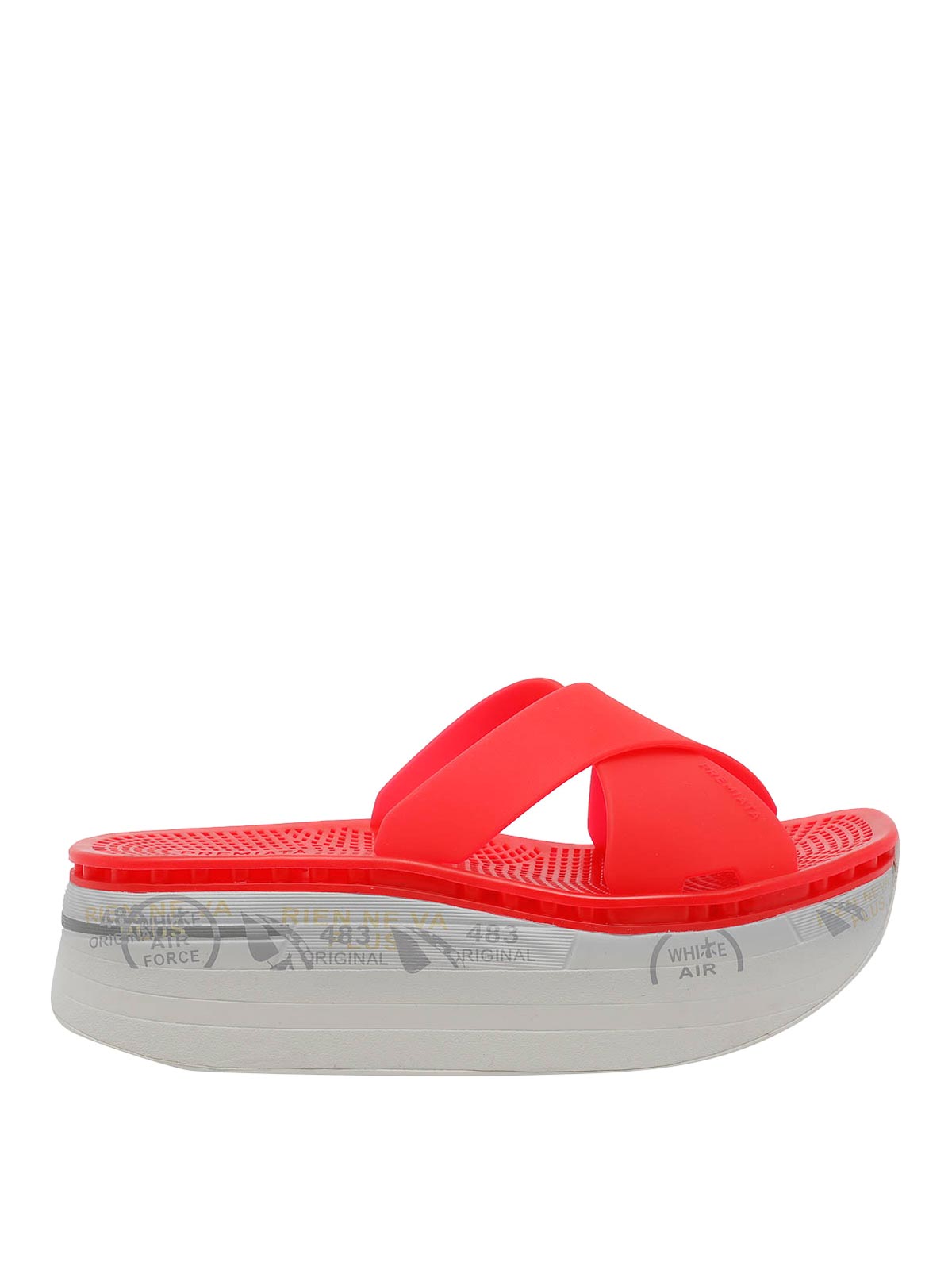 Red Moura Platform Sandals MOURA7456 (PREMIATA / サンダル ) | PREMIATA (プレミアータ)