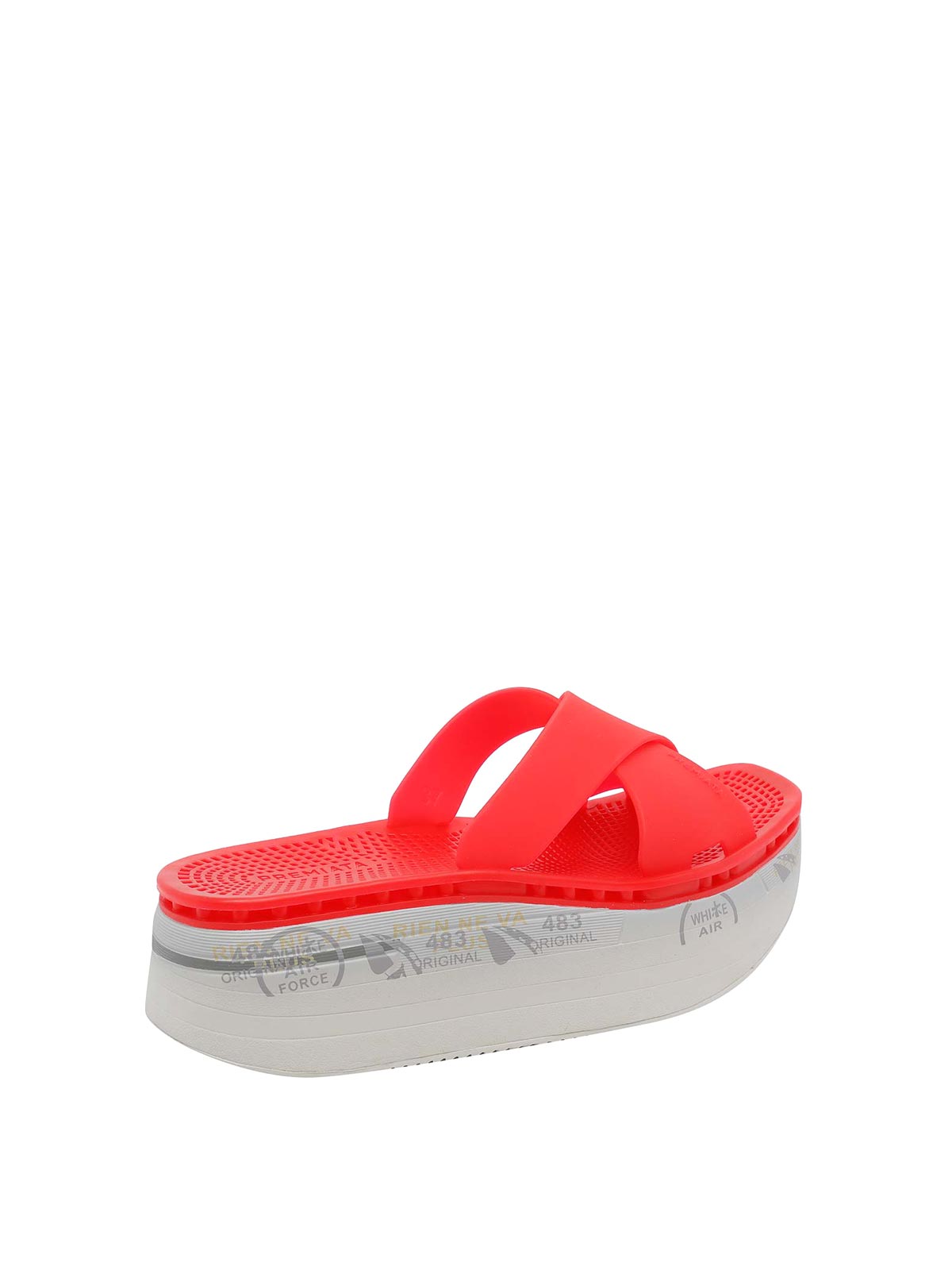 Red Moura Platform Sandals MOURA7456 (PREMIATA / サンダル ) | PREMIATA (プレミアータ)(2)