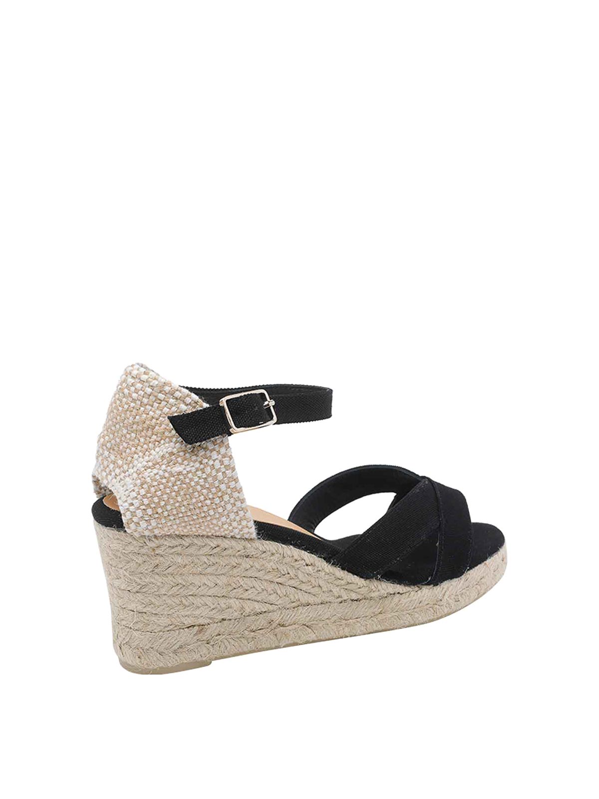 Black Bruna Wedges 25533100 (Castañer / サンダル ) | Castañer (カスタニエール)(2)