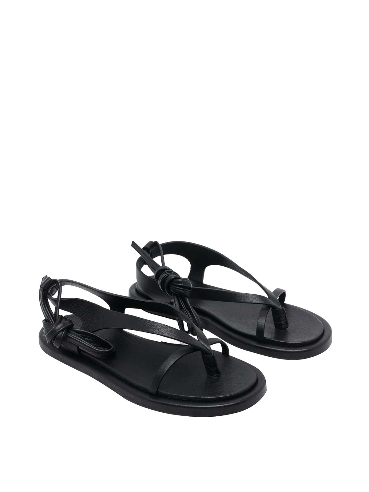 Flavia Sandals ARE10NERO (POEVE / サンダル ) | POEVE (ポエヴェ)(1)