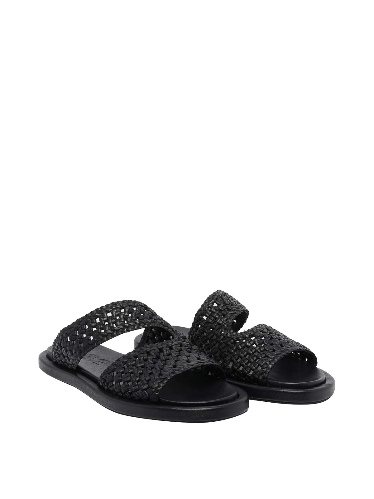 Black Delphine Sandals ARE24NERO (POEVE / サンダル ) | POEVE (ポエヴェ)(1)