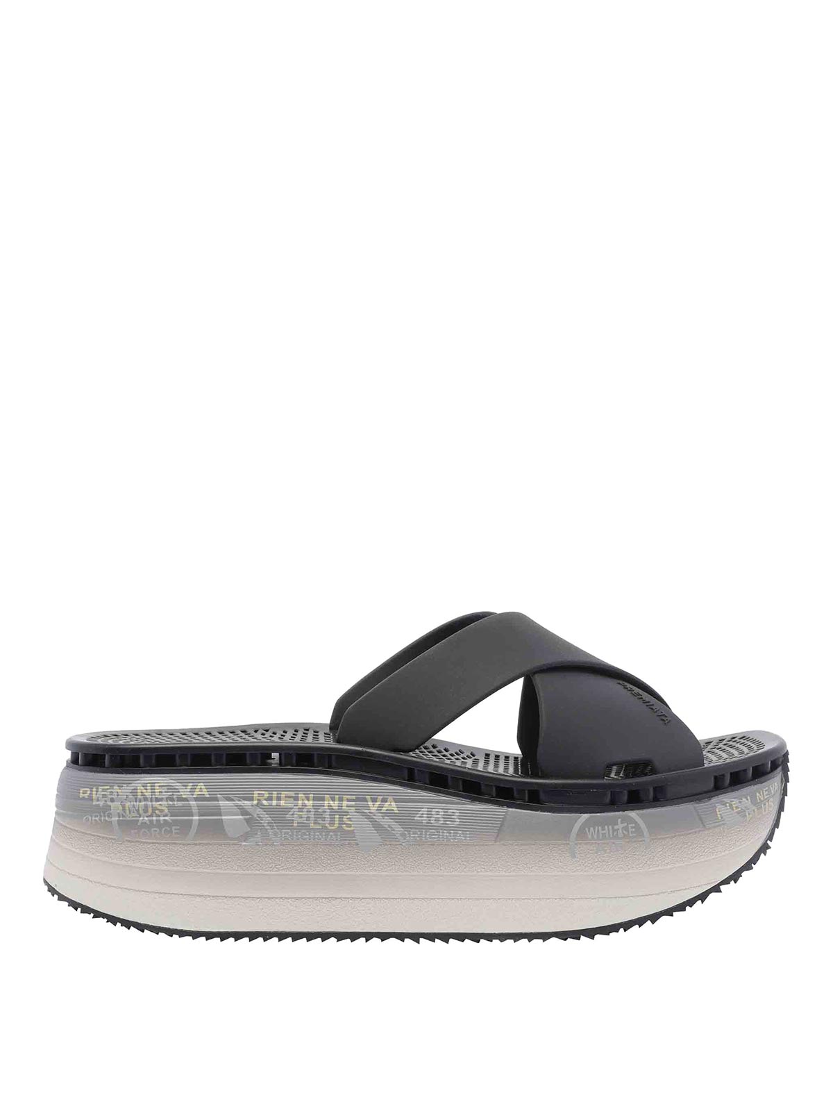 Black Moura Platform Sandals MOURA7457 (PREMIATA / サンダル ) | PREMIATA (プレミアータ)