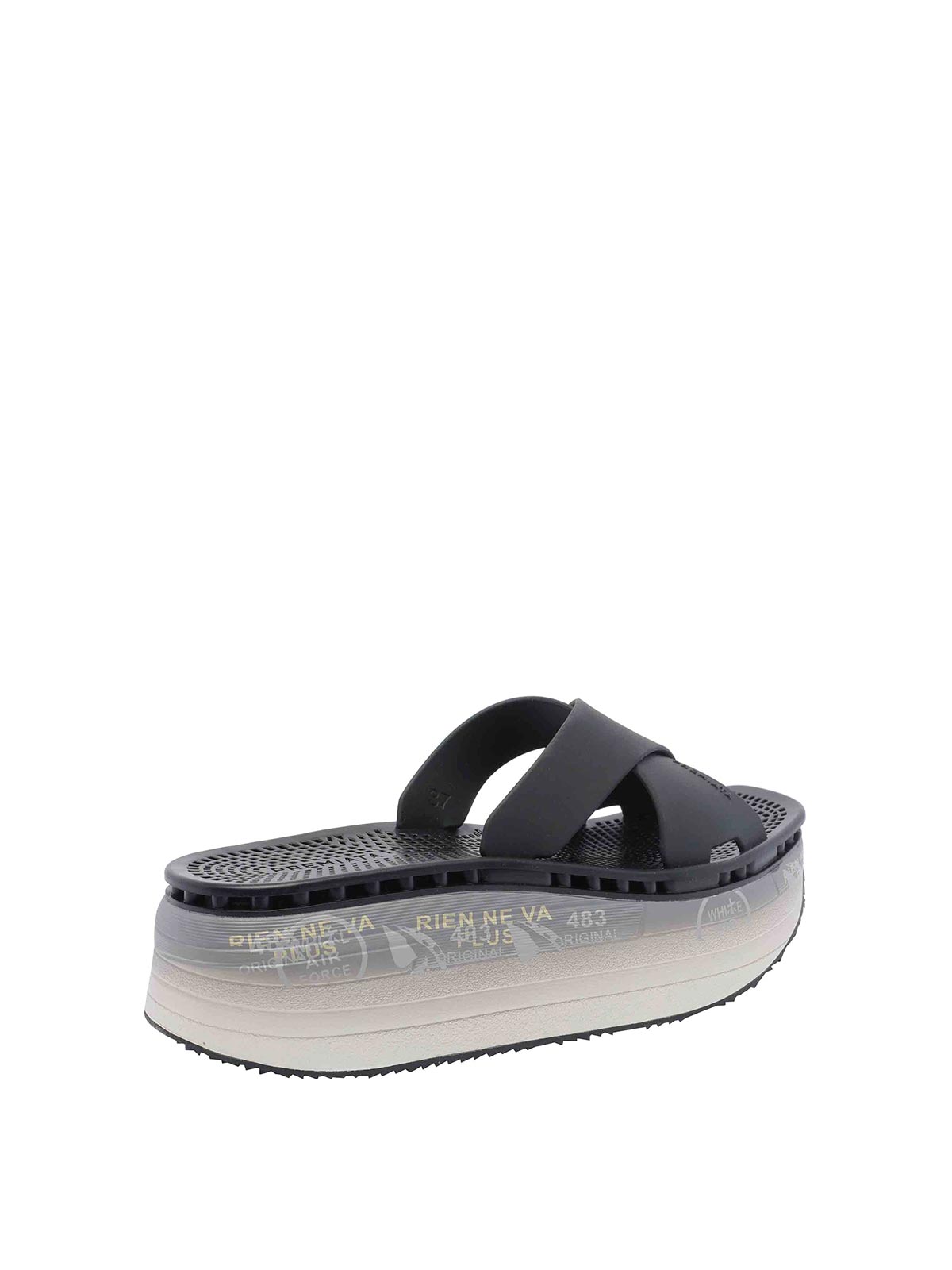 Black Moura Platform Sandals MOURA7457 (PREMIATA / サンダル ) | PREMIATA (プレミアータ)(2)