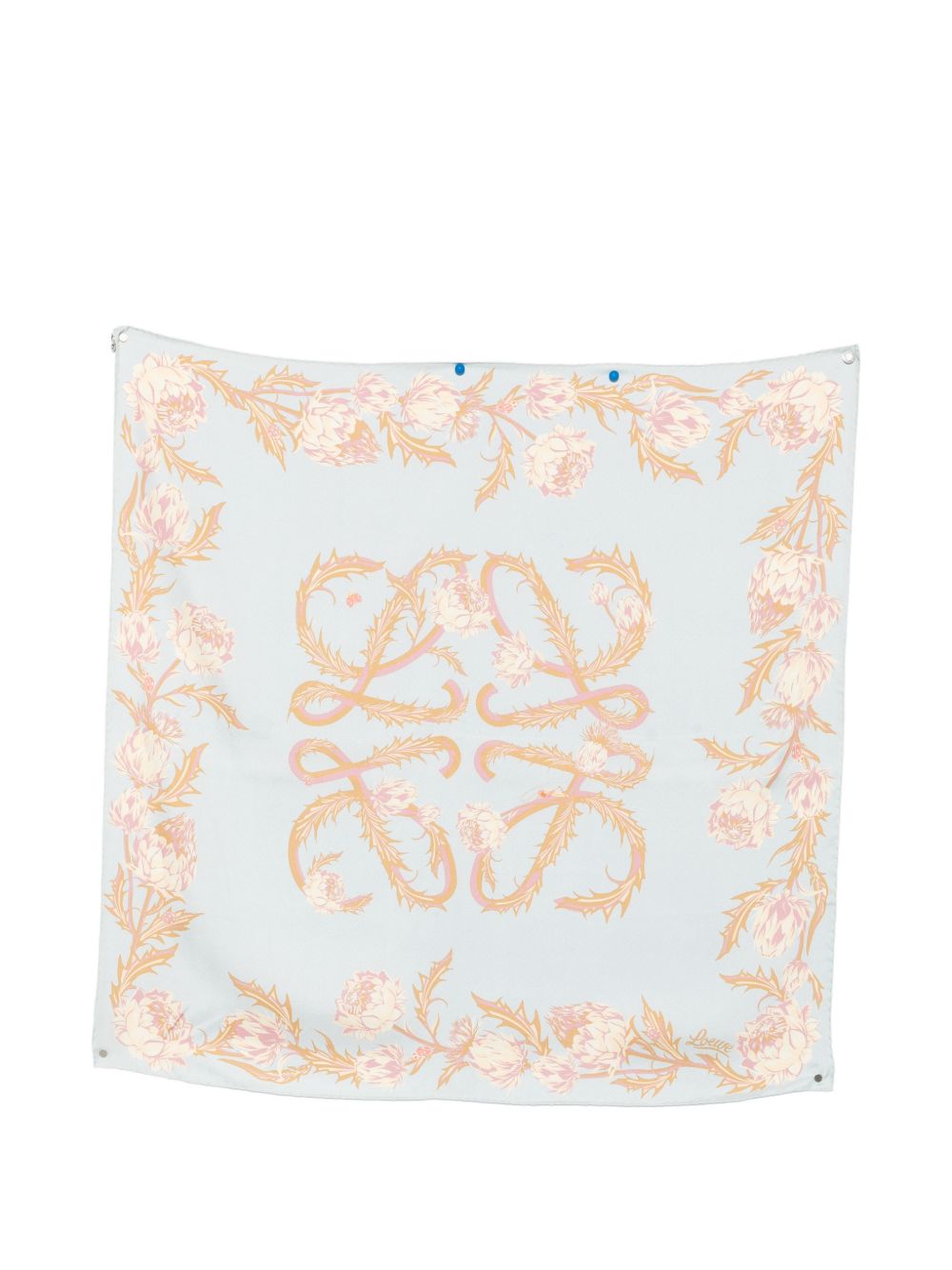 LOEWE PAULA'S IBIZA Scarfs LIGHT BLUE FSA1SS7X045166 (LOEWE / スカーフ・マフラー ) | LOEWE (ロエベ)