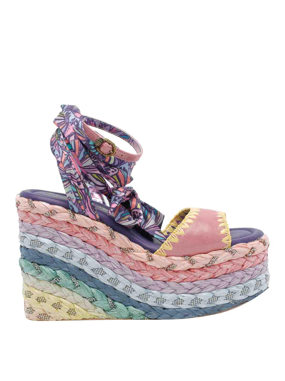 Chelsea Scarf Wedges 5597257209PINKCOMB (KURT GEIGER / サンダル ) | KURT GEIGER (カートガイガー)