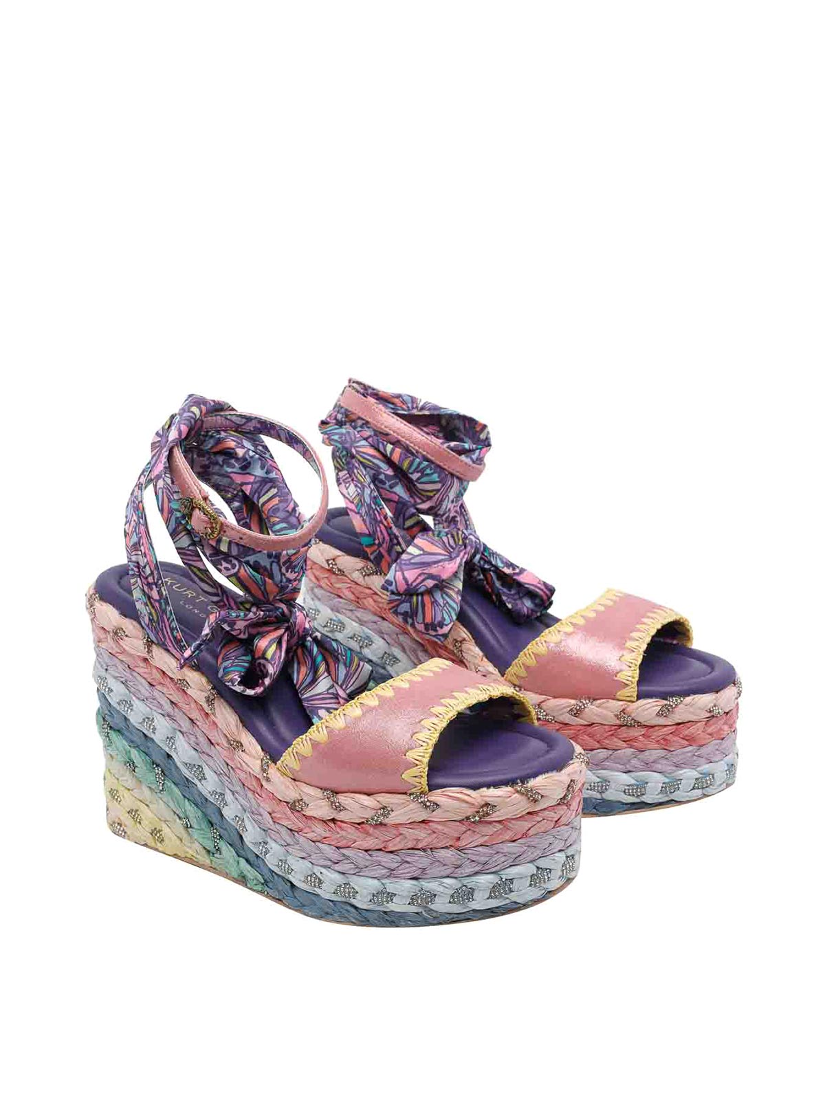 Chelsea Scarf Wedges 5597257209PINKCOMB (KURT GEIGER / サンダル ) | KURT GEIGER (カートガイガー)(1)