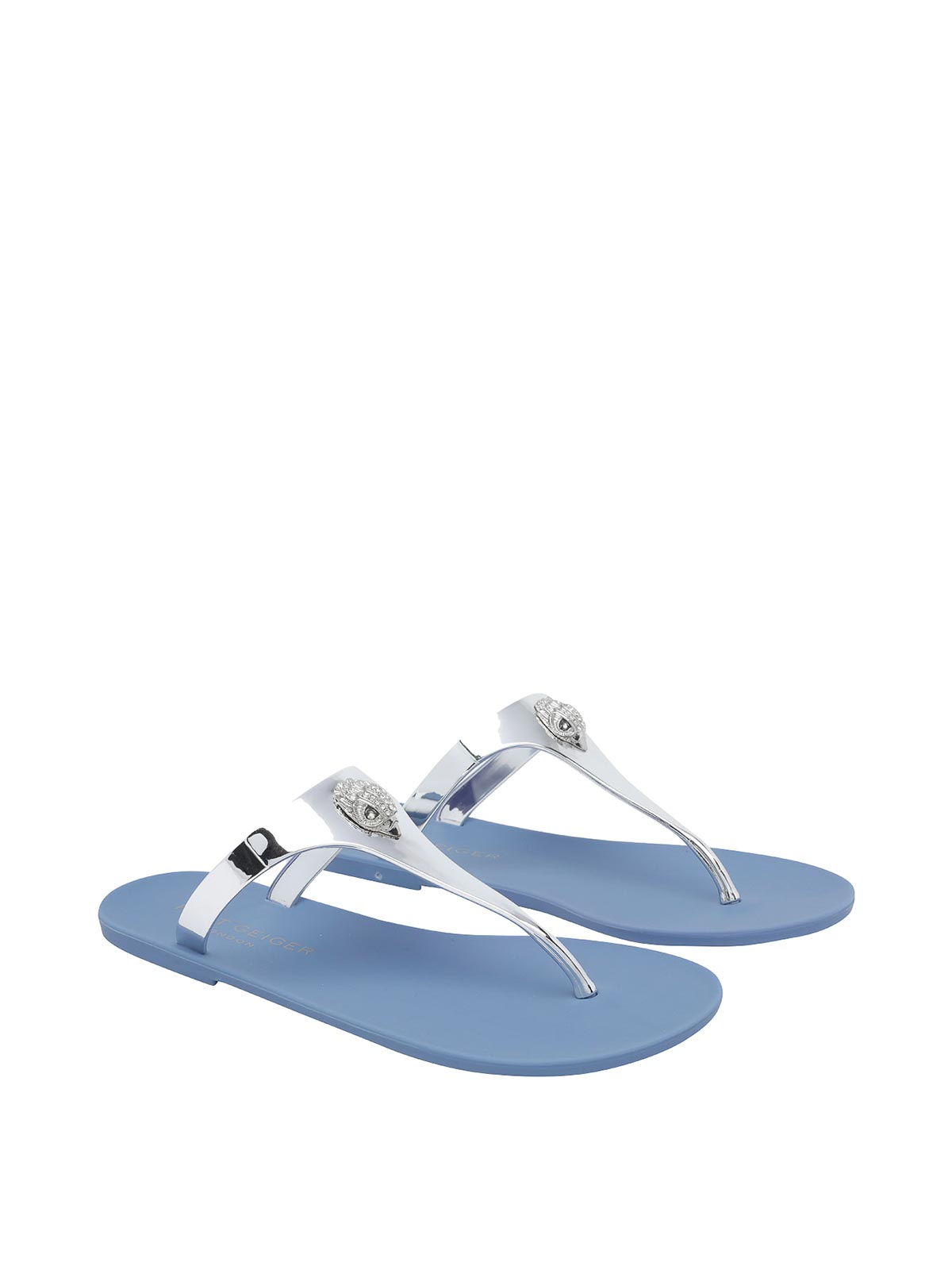 Silver Maddison T-Bar Sandals 9796367979SILVER (KURT GEIGER / サンダル ) | KURT GEIGER (カートガイガー)(1)