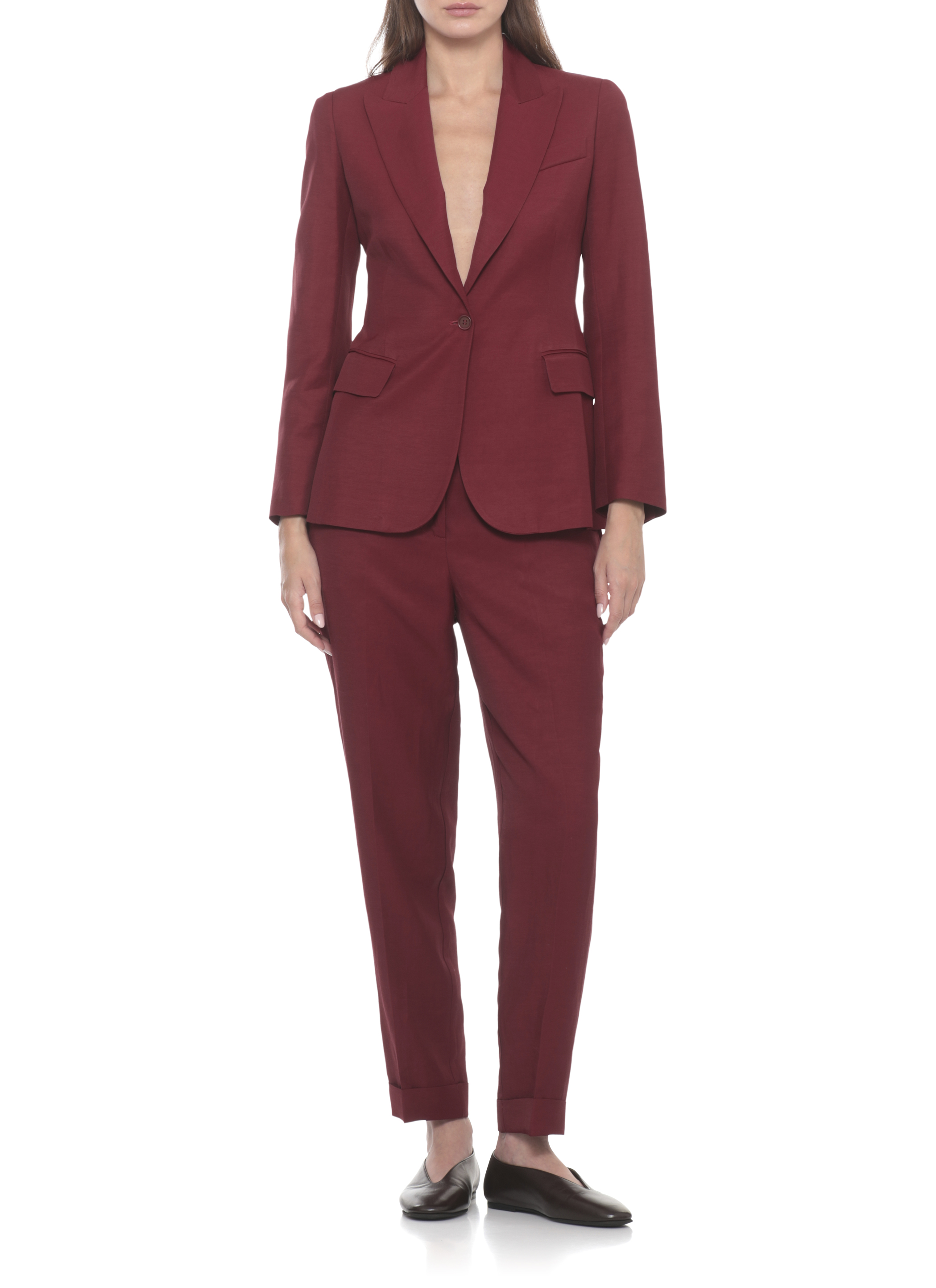 Parosh Jackets Burgundy D420267RAISA26010 (P.A.R.O.S.H. / ブレザー・ジャケット ) | P.A.R.O.S.H. (パロッシュ)(7)