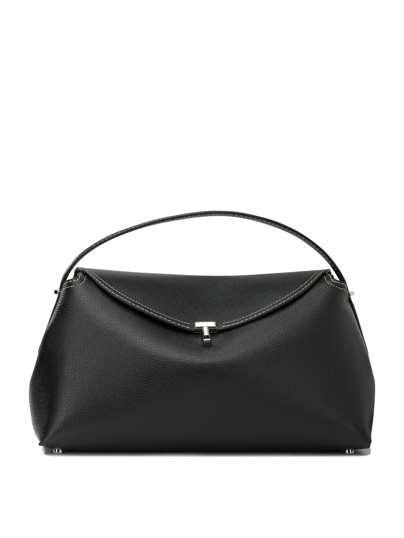 "T-Lock" Medium Hand Bag 234WLGBG427LE0030001BLACK (TOTEME / ハンドバッグ・ショルダーバッグ ) | TOTEME (トーテム)