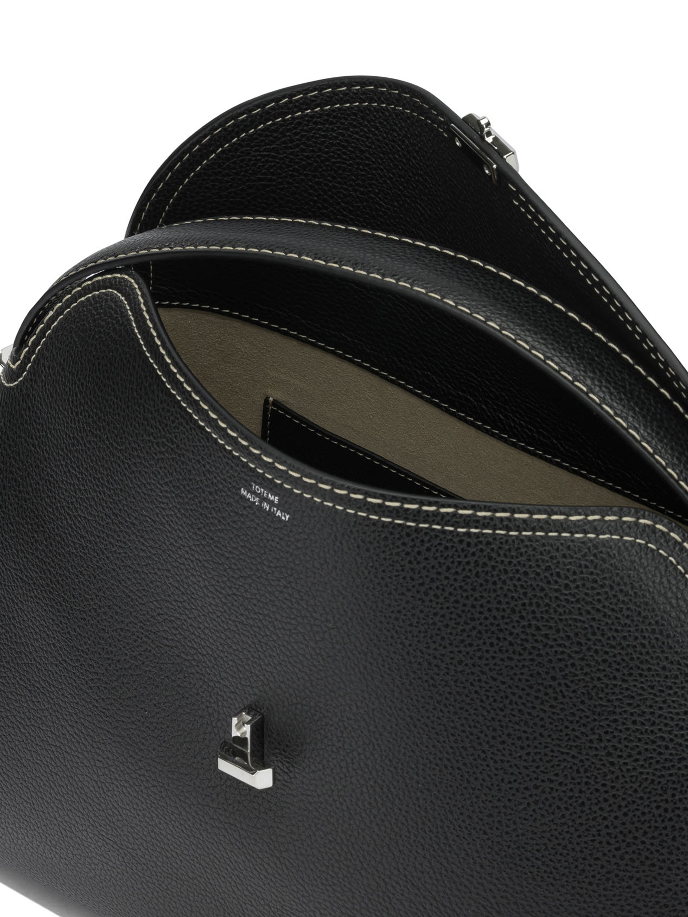 "T-Lock" Medium Hand Bag 234WLGBG427LE0030001BLACK (TOTEME / ハンドバッグ・ショルダーバッグ ) | TOTEME (トーテム)(4)