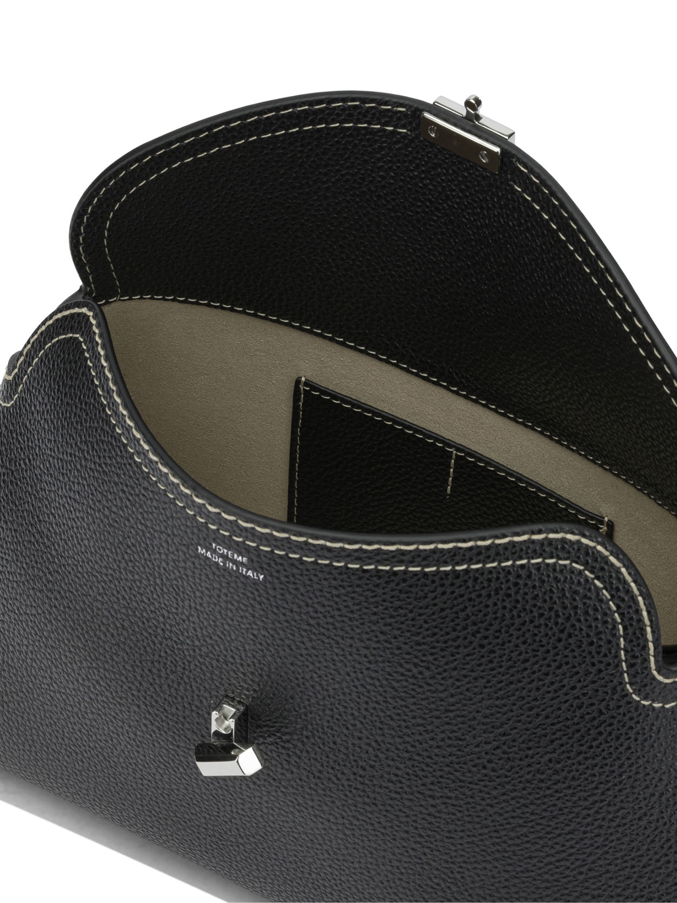"T-Lock" Clutch Bag 234WLGBG423LE0030001BLACK (TOTEME / クラッチバッグ・ポーチ ) | TOTEME (トーテム)(4)