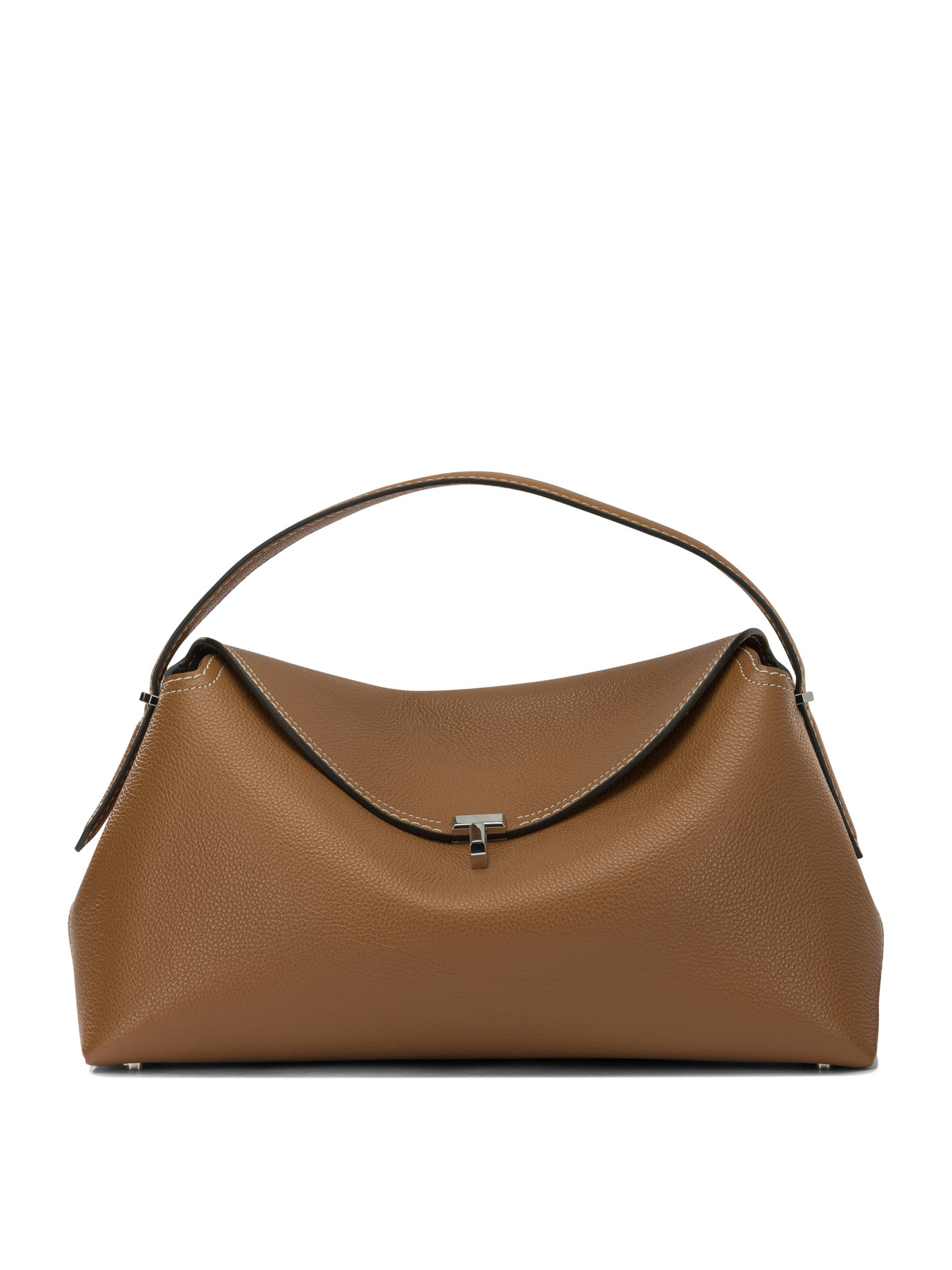 "T-Lock" Medium Hand Bag 234WLGBG427LE0030105TAN (TOTEME / ハンドバッグ・ショルダーバッグ ) | TOTEME (トーテム)