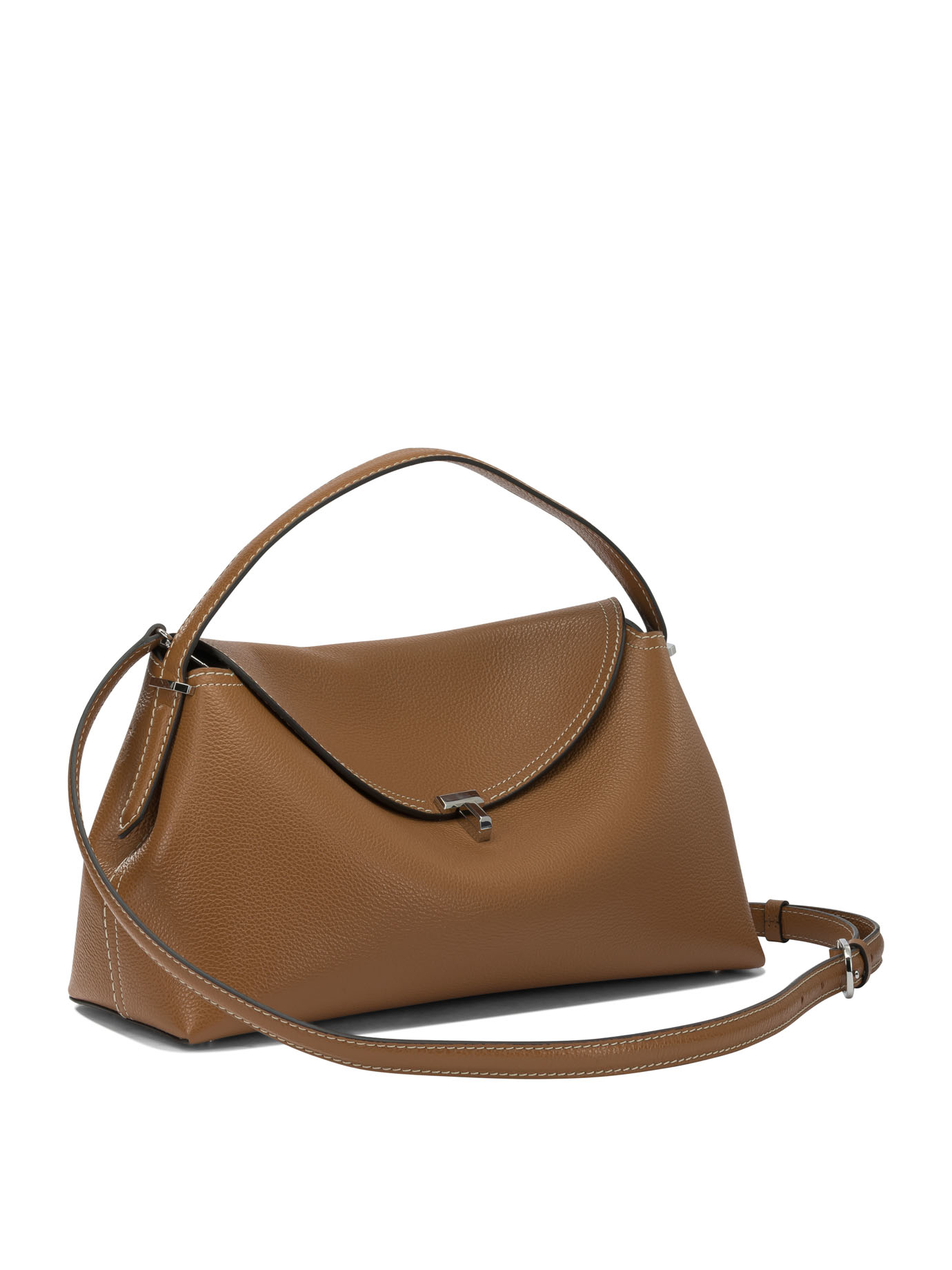 "T-Lock" Medium Hand Bag 234WLGBG427LE0030105TAN (TOTEME / ハンドバッグ・ショルダーバッグ ) | TOTEME (トーテム)(1)