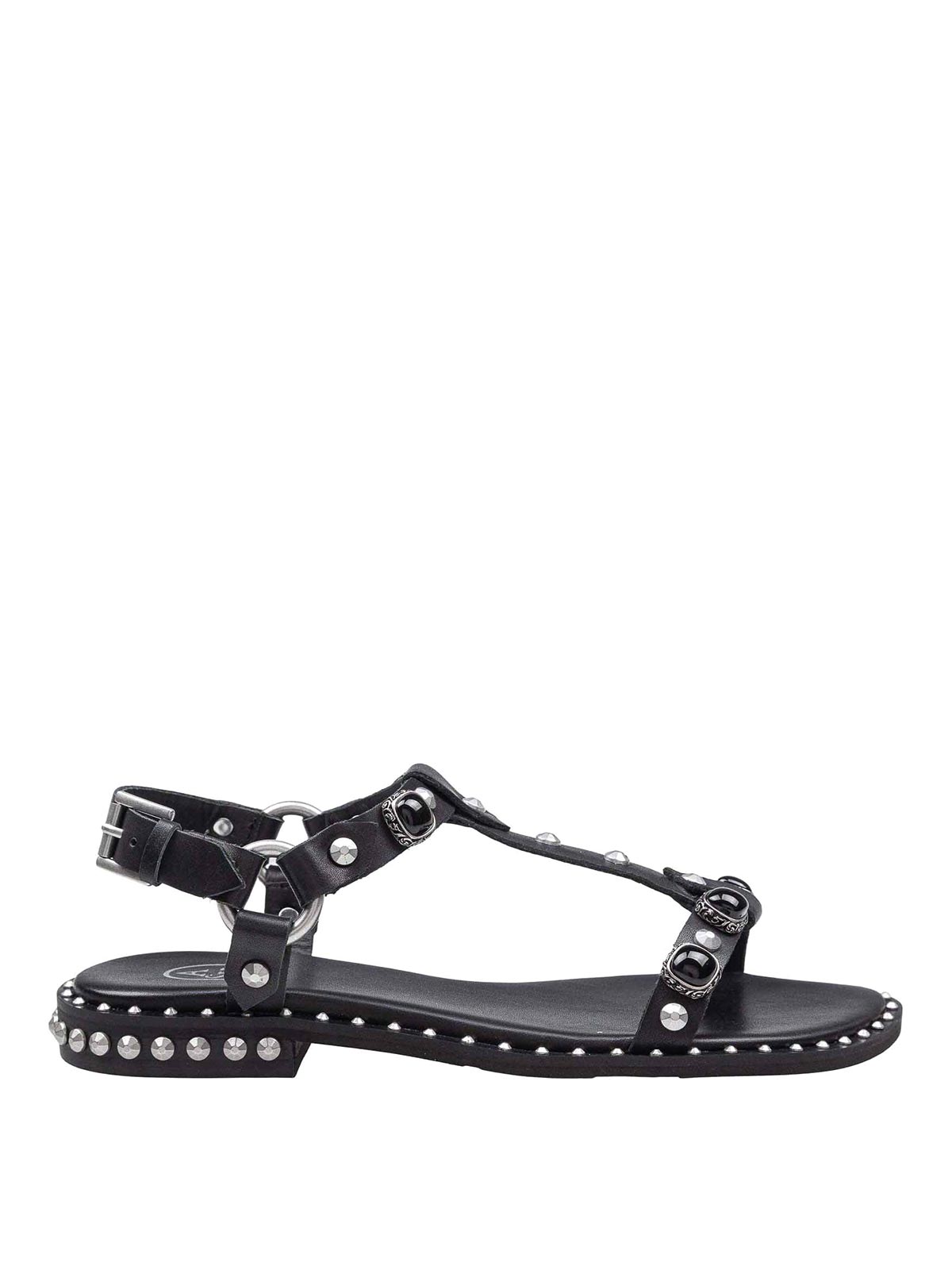 Podium sandal in leather PODIUM01 (ASH / サンダル ) | ASH (アッシュ)