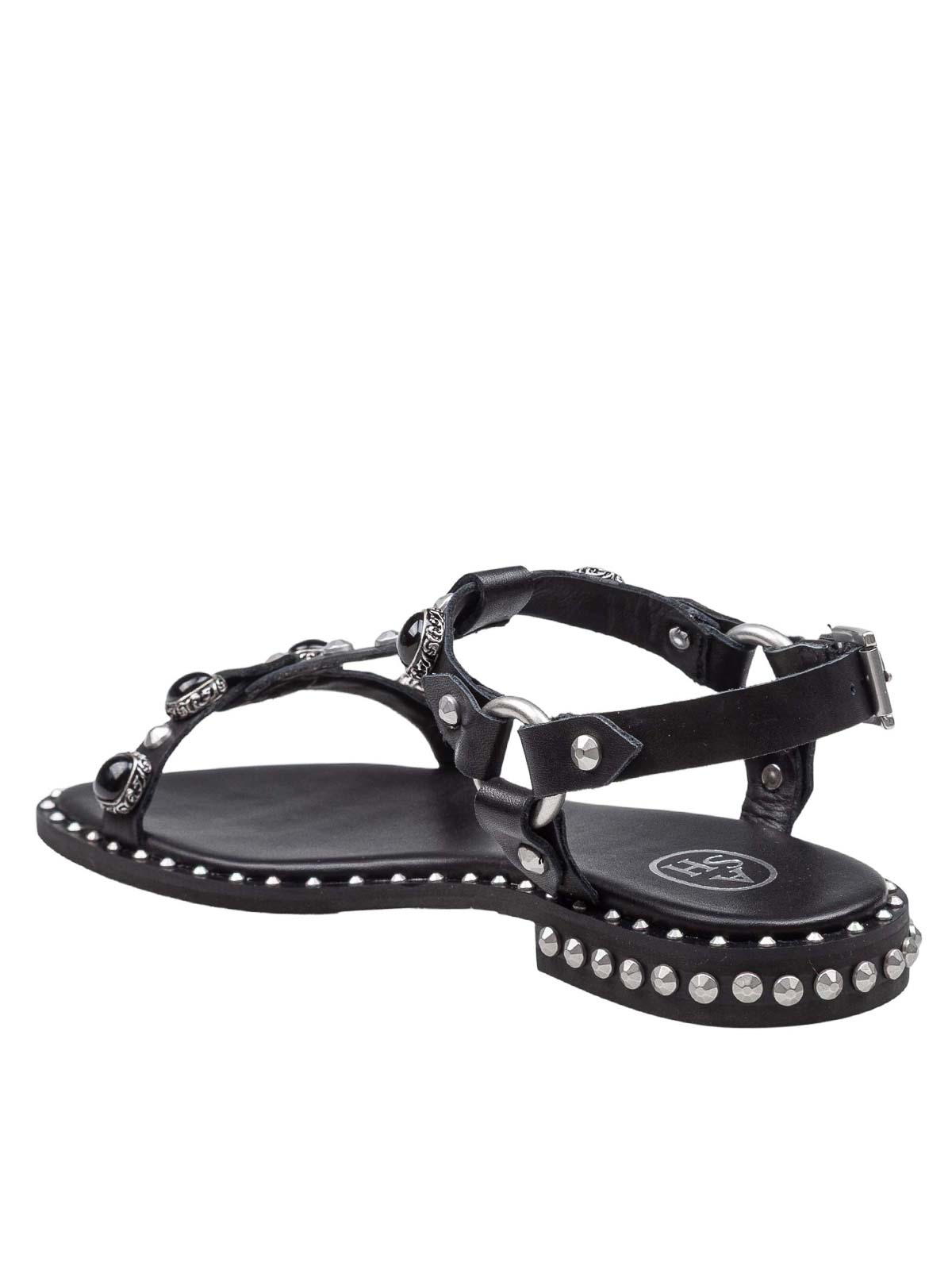Podium sandal in leather PODIUM01 (ASH / サンダル ) | ASH (アッシュ)(1)