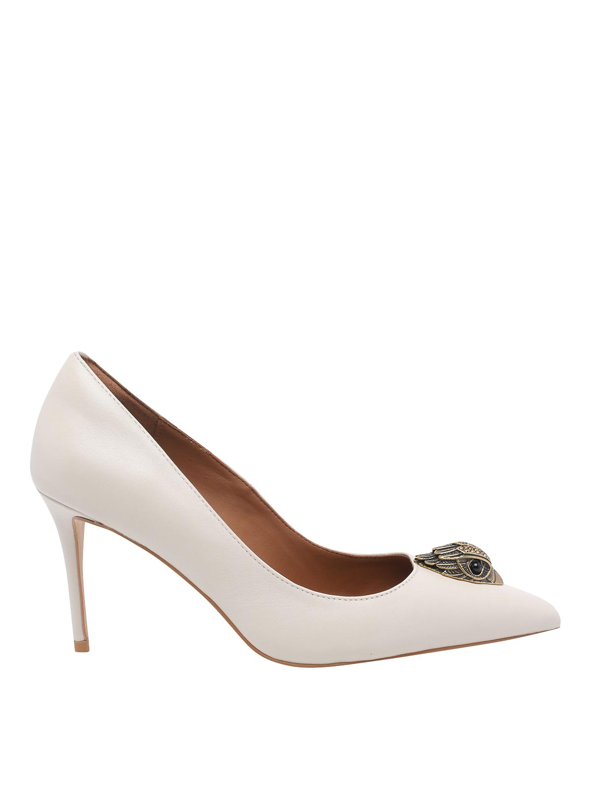 White Belgravia Eagle Court Pumps 3939941109BONE (KURT GEIGER / パンプス・ハイヒール ) | KURT GEIGER (カートガイガー)