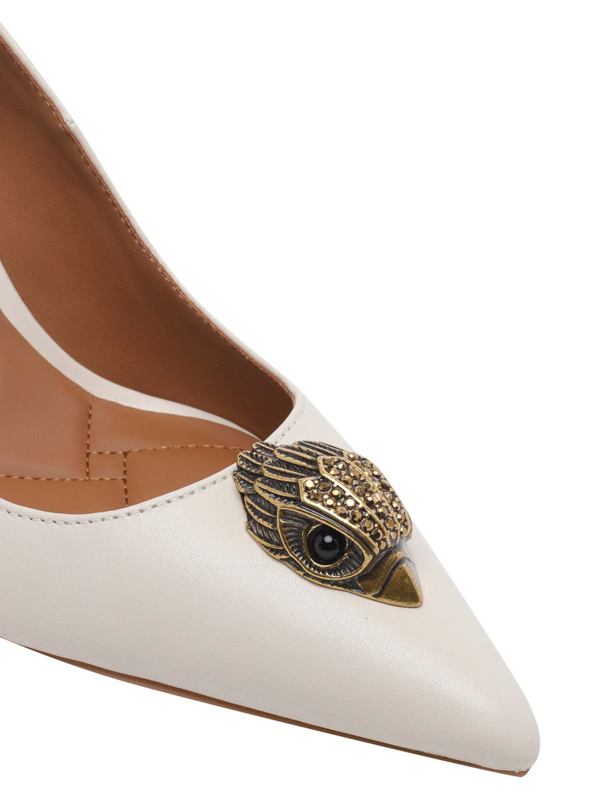 White Belgravia Eagle Court Pumps 3939941109BONE (KURT GEIGER / パンプス・ハイヒール ) | KURT GEIGER (カートガイガー)(3)