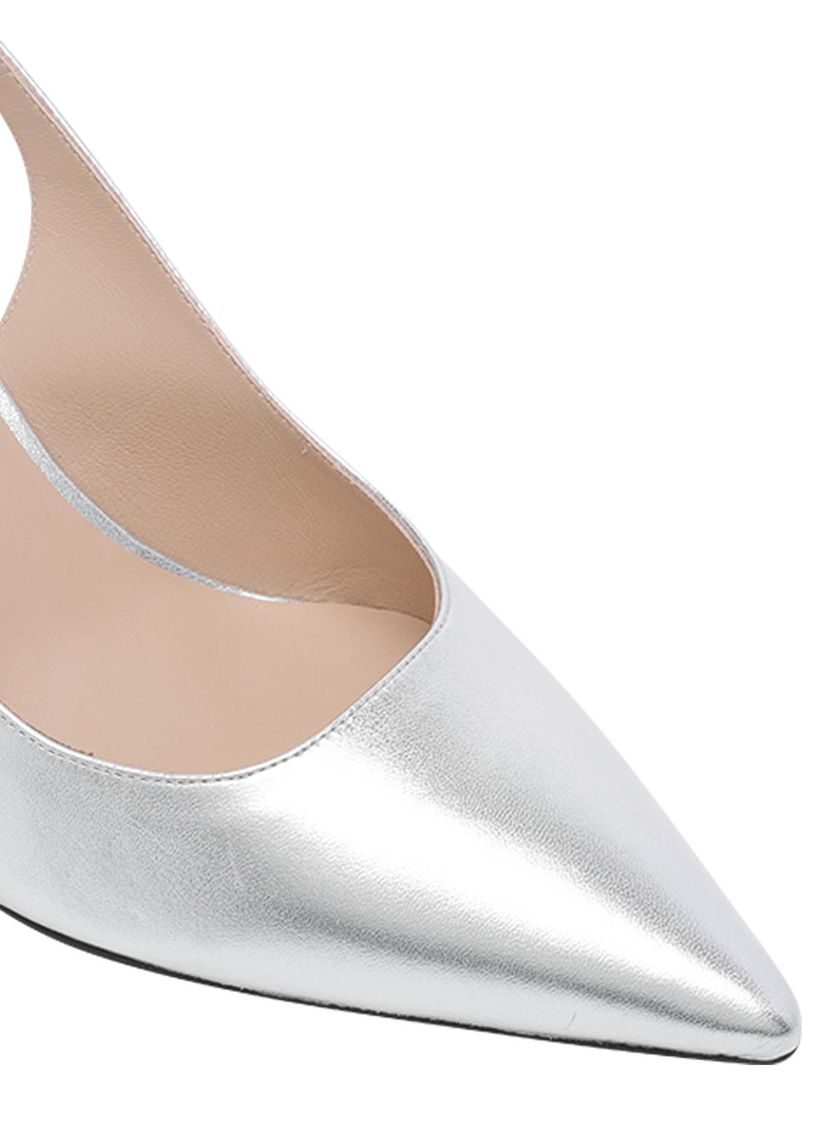 Stuart Power Slingback SK671STUARTPOWERSLINGBACK75LIDSLV (STUART WEITZMAN / パンプス・ハイヒール ) | STUART WEITZMAN (スチュアートワイツマン)(3)