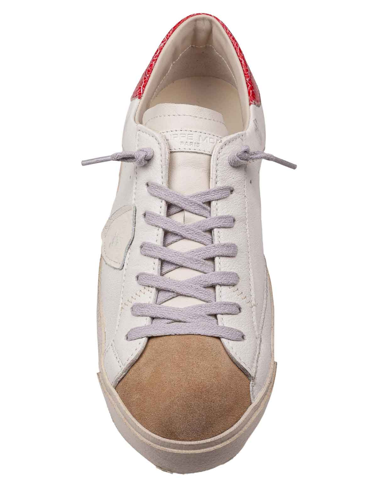 Leather and suede sneakers PRLUWX51 (PHILIPPE MODEL / スニーカー ) | PHILIPPE MODEL (フィリップモデル)(1)