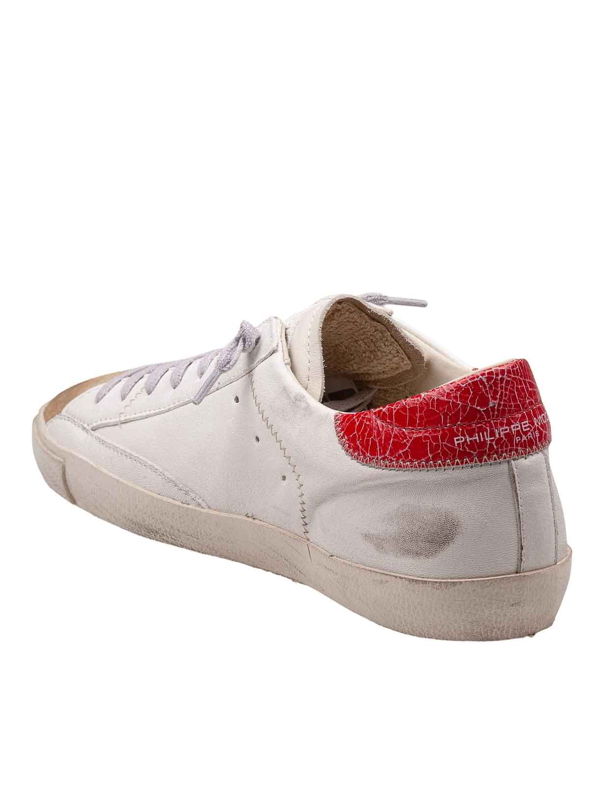 Leather and suede sneakers PRLUWX51 (PHILIPPE MODEL / スニーカー ) | PHILIPPE MODEL (フィリップモデル)(2)