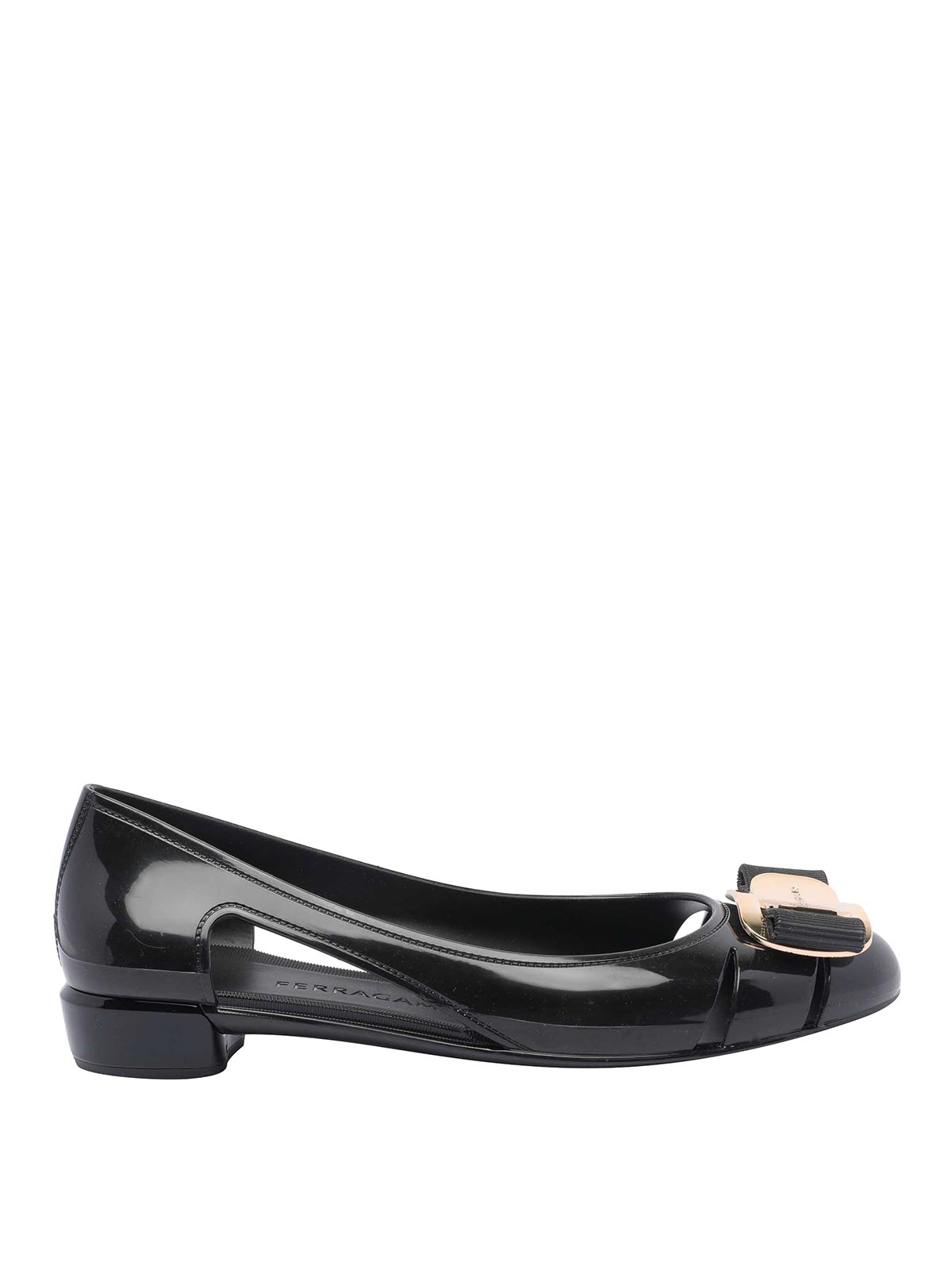 Black Nara Jelly Ballets 78544101K557NERO (FERRAGAMO / フラットシューズ ) | FERRAGAMO (フェラガモ)
