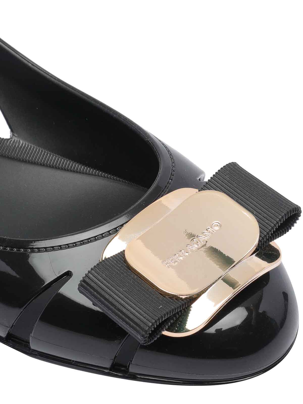 Black Nara Jelly Ballets 78544101K557NERO (FERRAGAMO / フラットシューズ ) | FERRAGAMO (フェラガモ)(3)