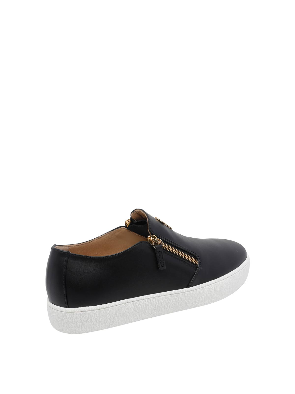 Black Gz Mike Zip Slip On RM60020002 (GIUSEPPE ZANOTTI / スニーカー ) | GIUSEPPE ZANOTTI (ジュゼッペ ザノッティ)(2)