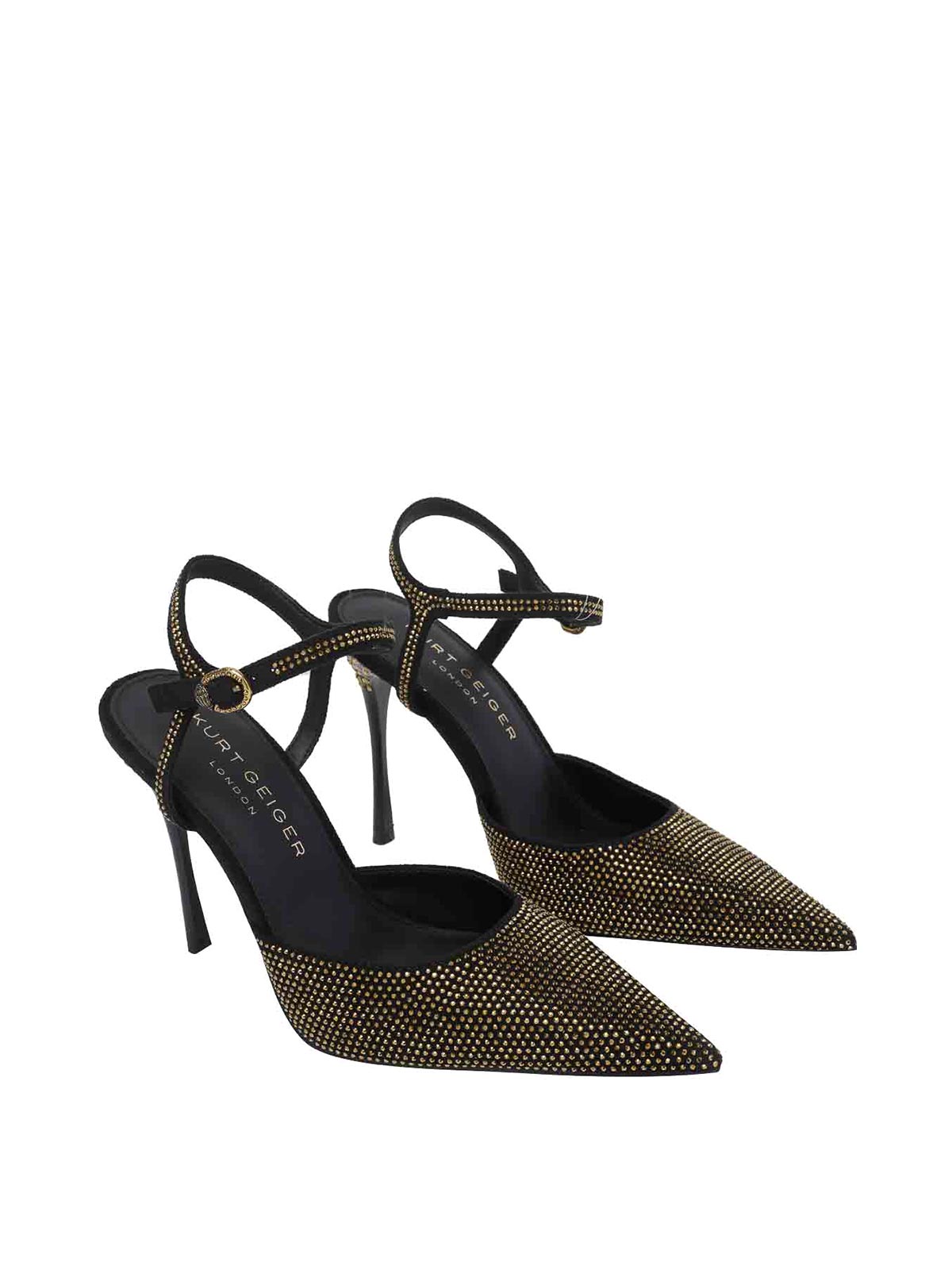 Black Mayfair Slingback Pump 4989405609BLACKCOMB (KURT GEIGER / パンプス・ハイヒール ) | KURT GEIGER (カートガイガー)(1)