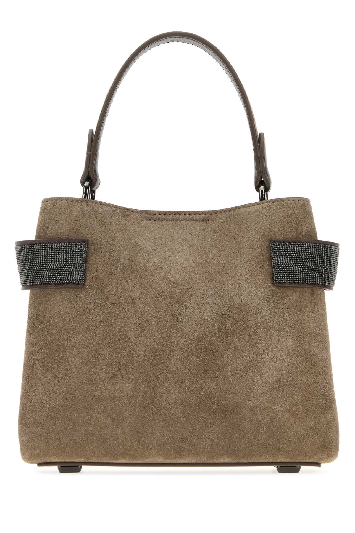 Mud suede handbag MBDLD2499PC8769 (Brunello Cucinelli / ハンドバッグ・ショルダーバッグ ) | Brunello Cucinelli (ブルネロ・クチネリ)(2)